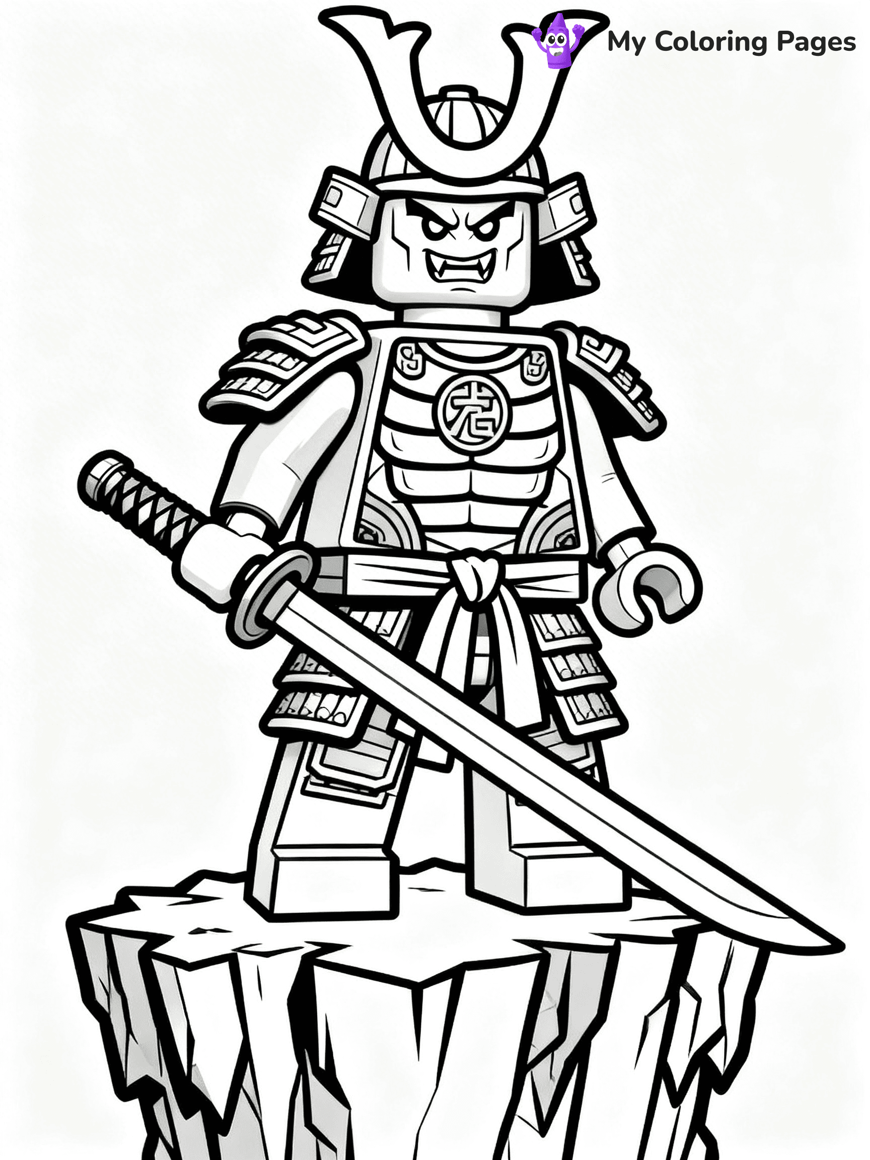 Lego Ninjago Jay Coloring Pages - 2