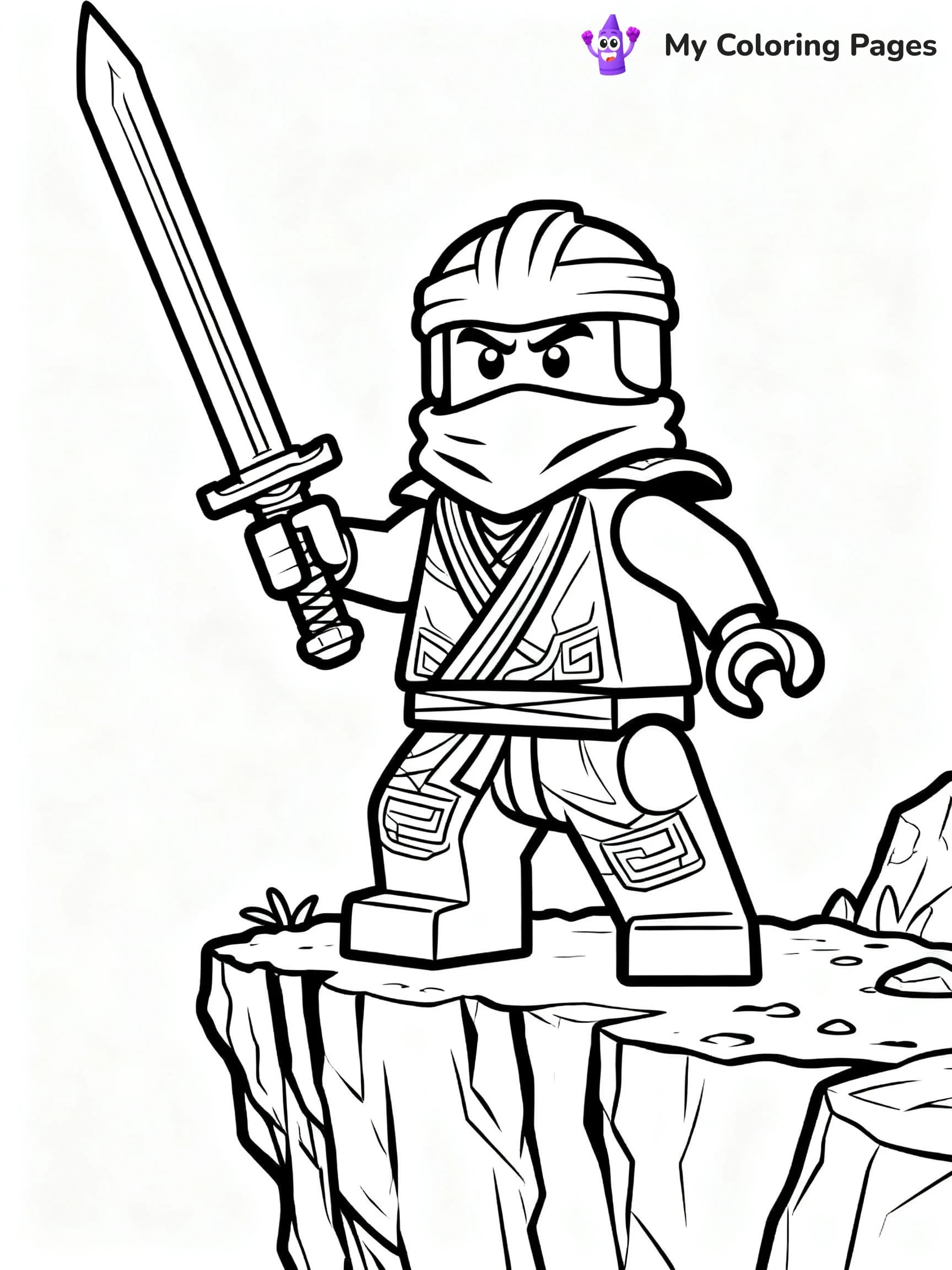 Lego Ninjago Jay Coloring Pages - 20