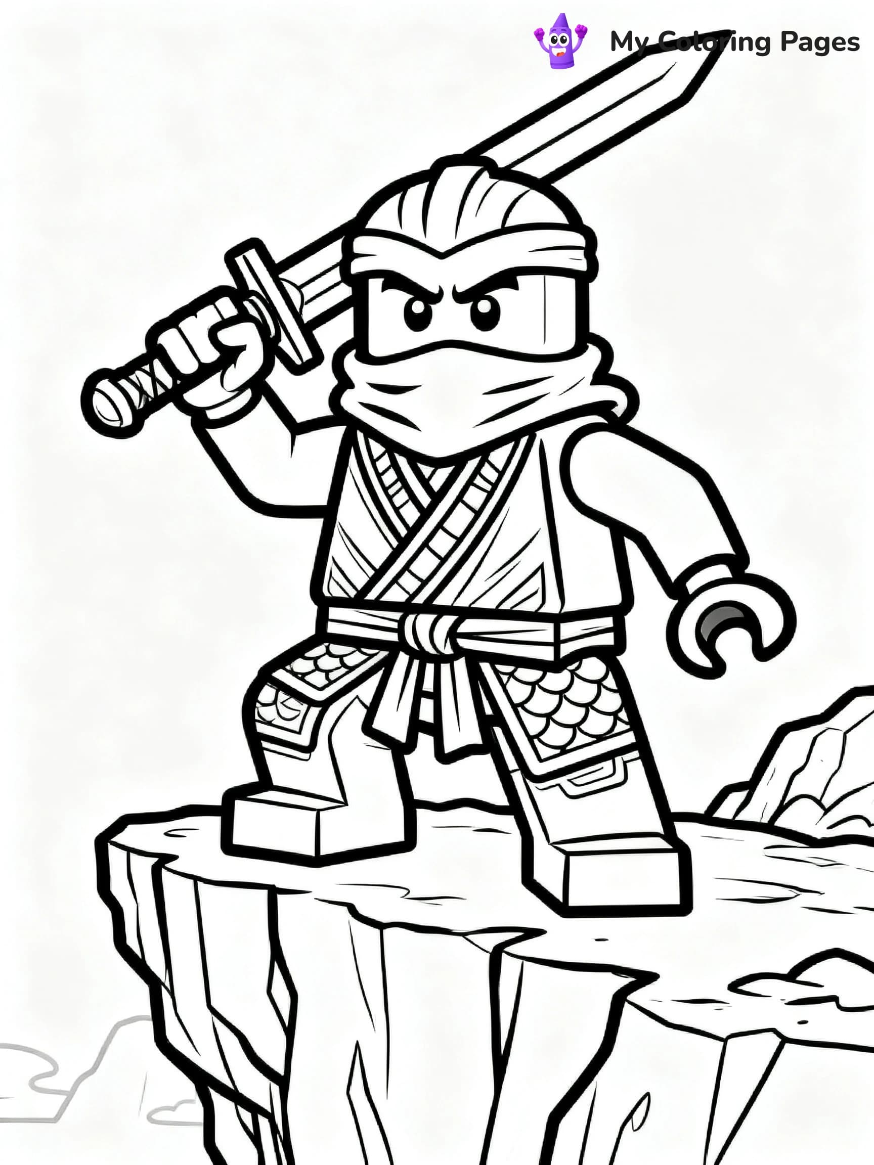 Lego Ninjago Jay Coloring Pages - 18