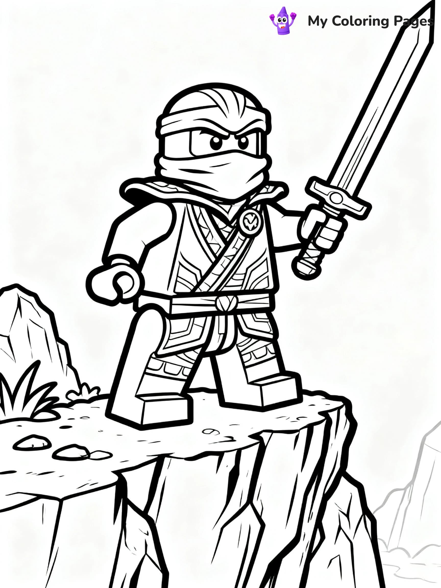 Lego Ninjago Jay Coloring Pages - 16