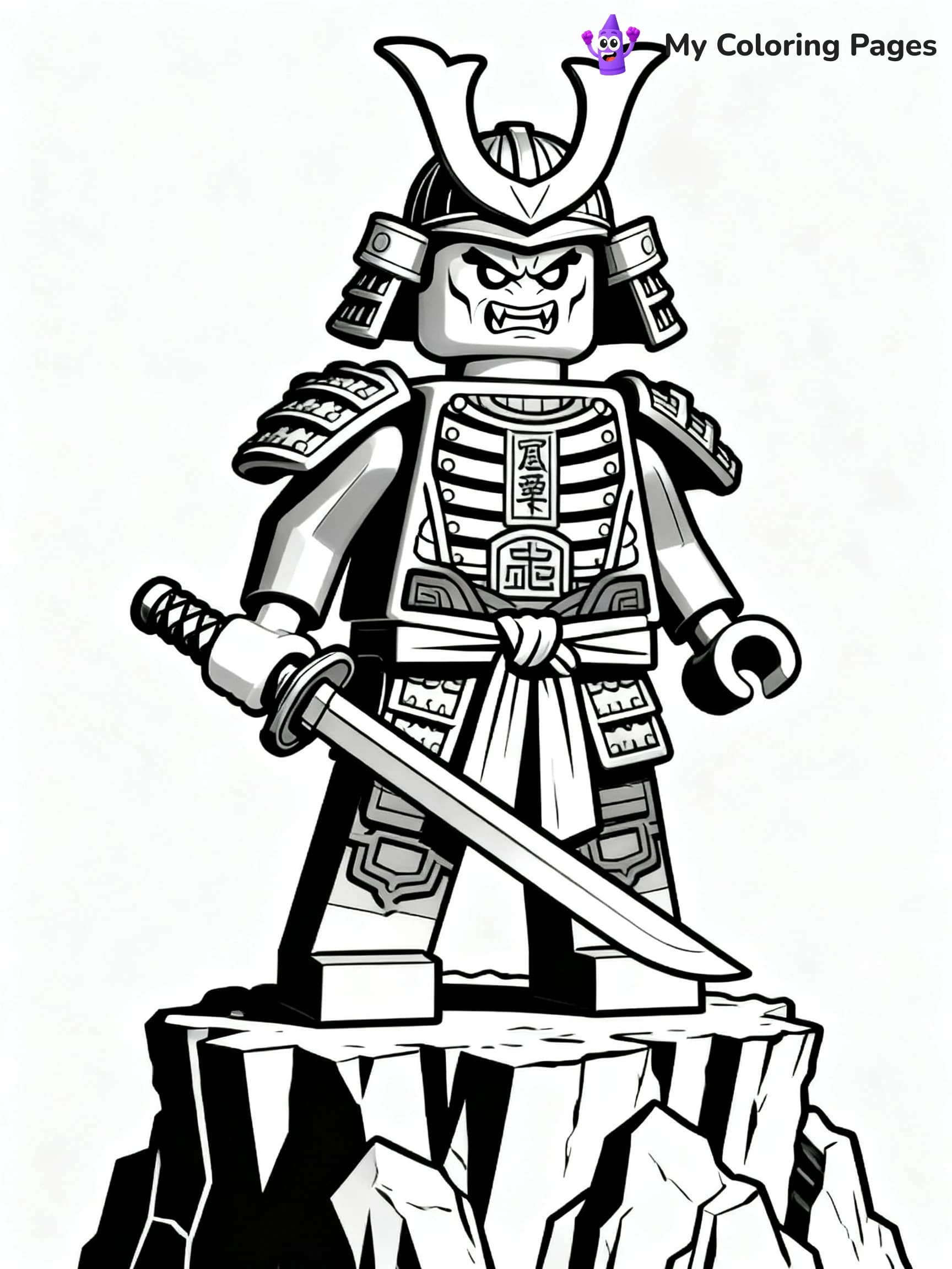 Lego Ninjago Jay Coloring Pages - 14