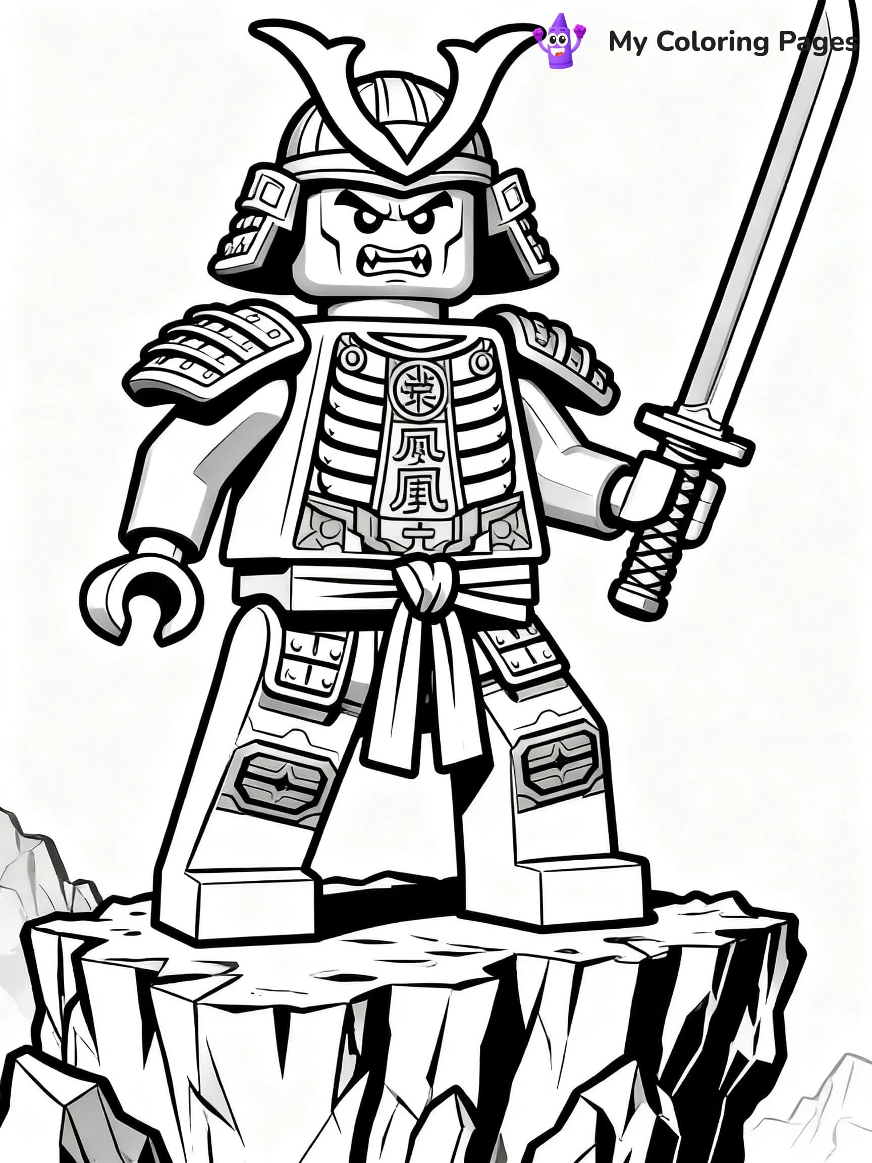 Lego Ninjago Jay Coloring Pages - 10