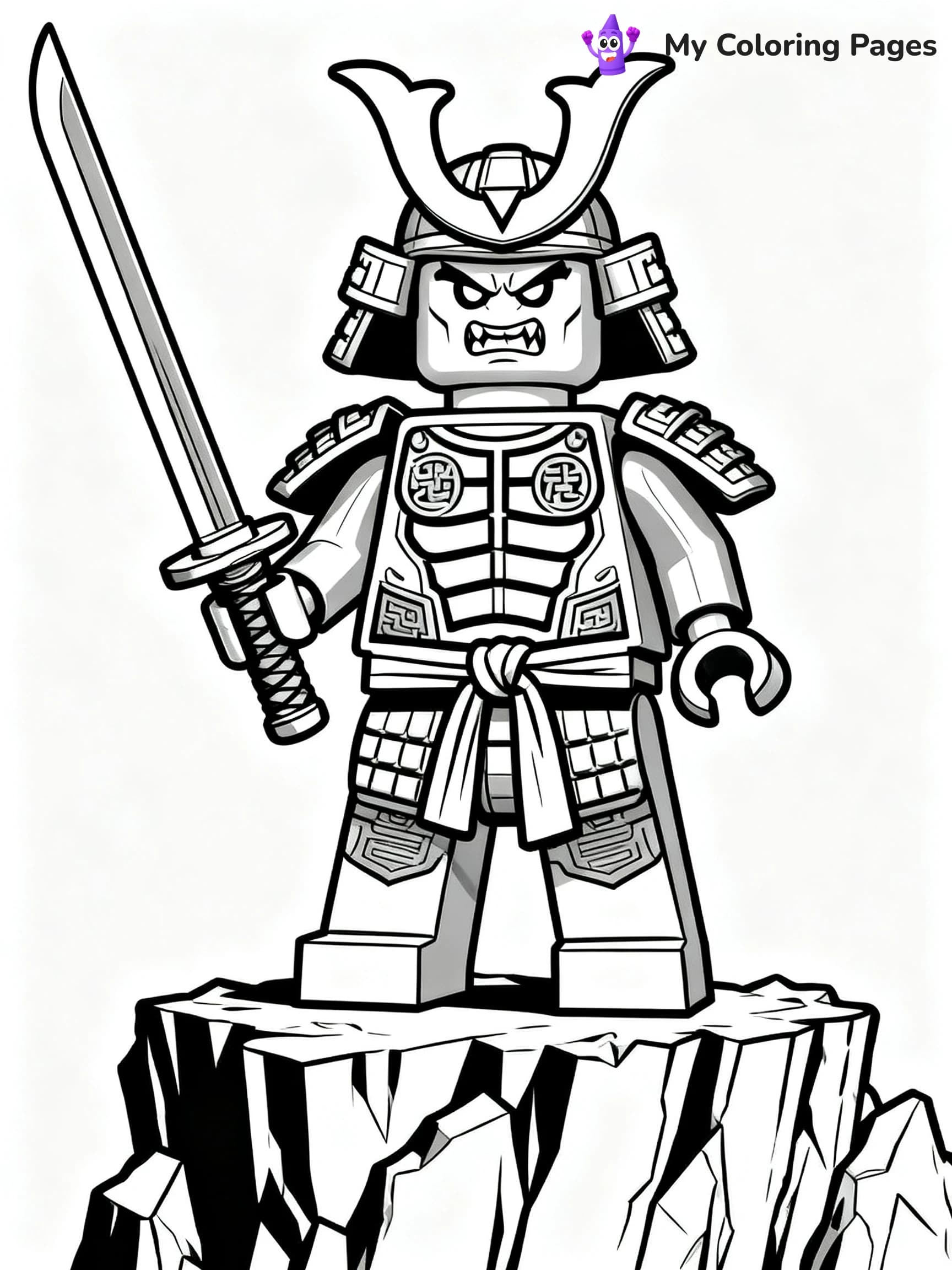 Lego Ninjago Jay Coloring Pages - 6