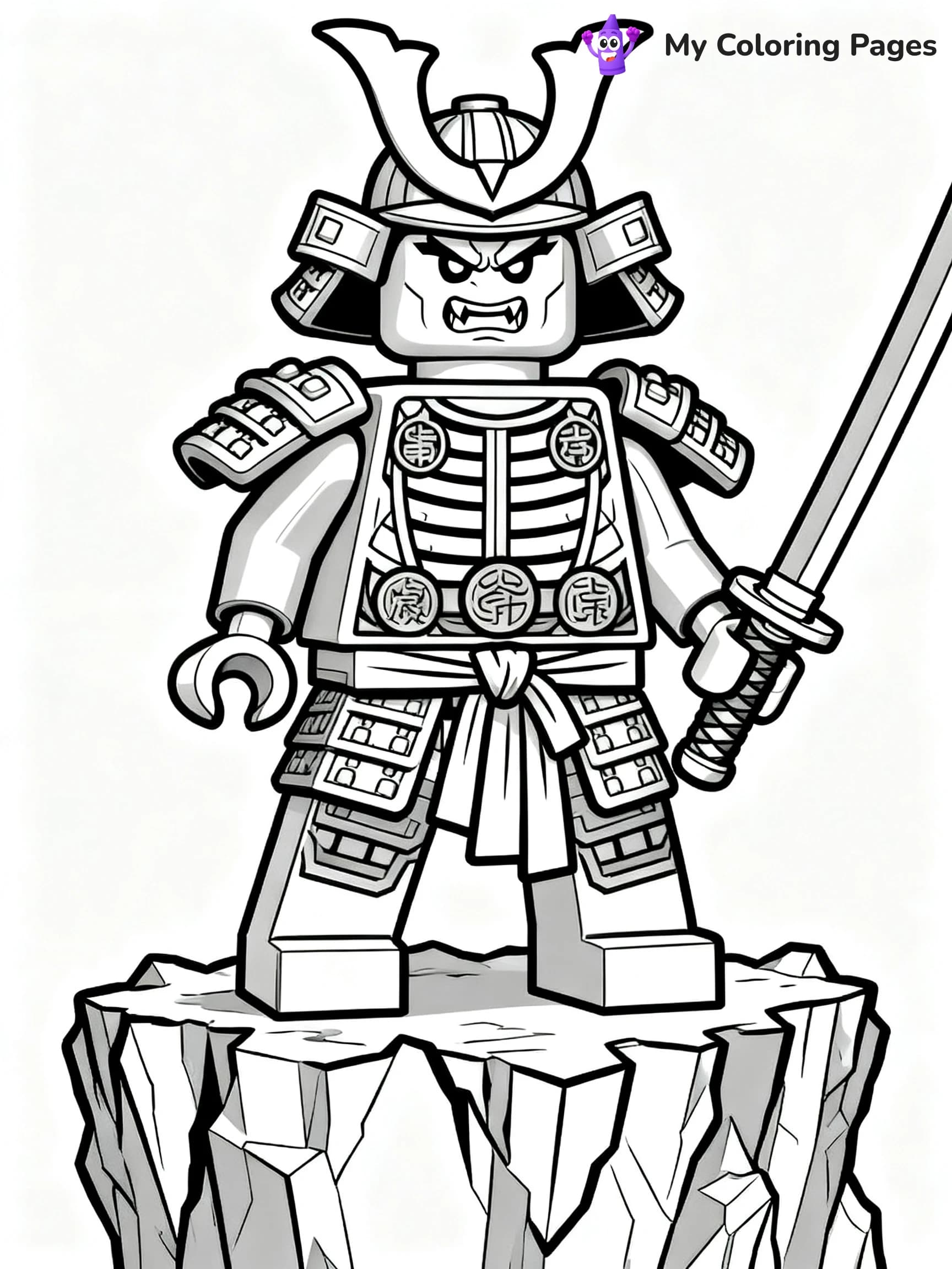 Lego Ninjago Jay Coloring Pages - 3