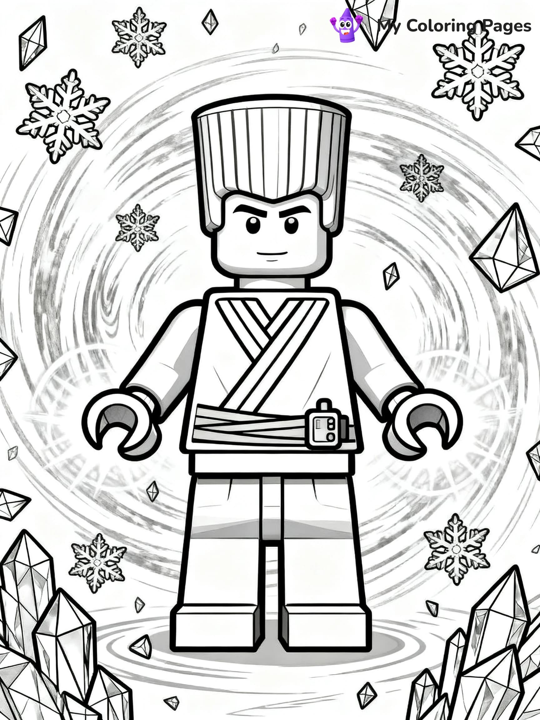 Lego Ninjago Jay Coloring Pages - 24