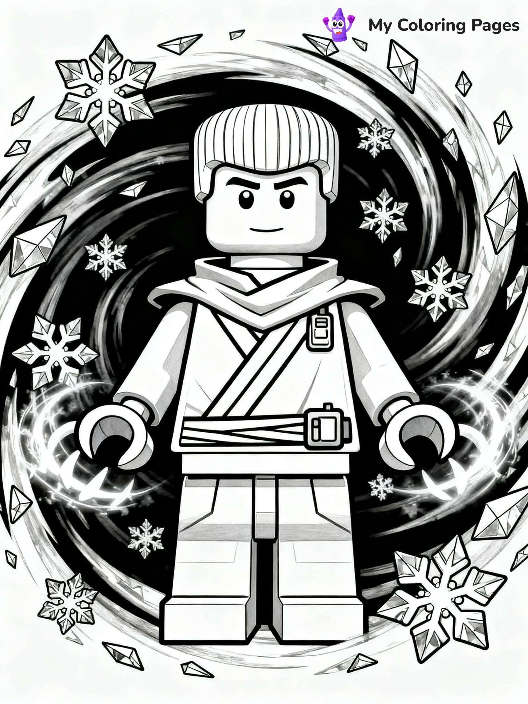Lego Ninjago Jay Coloring Pages - 23