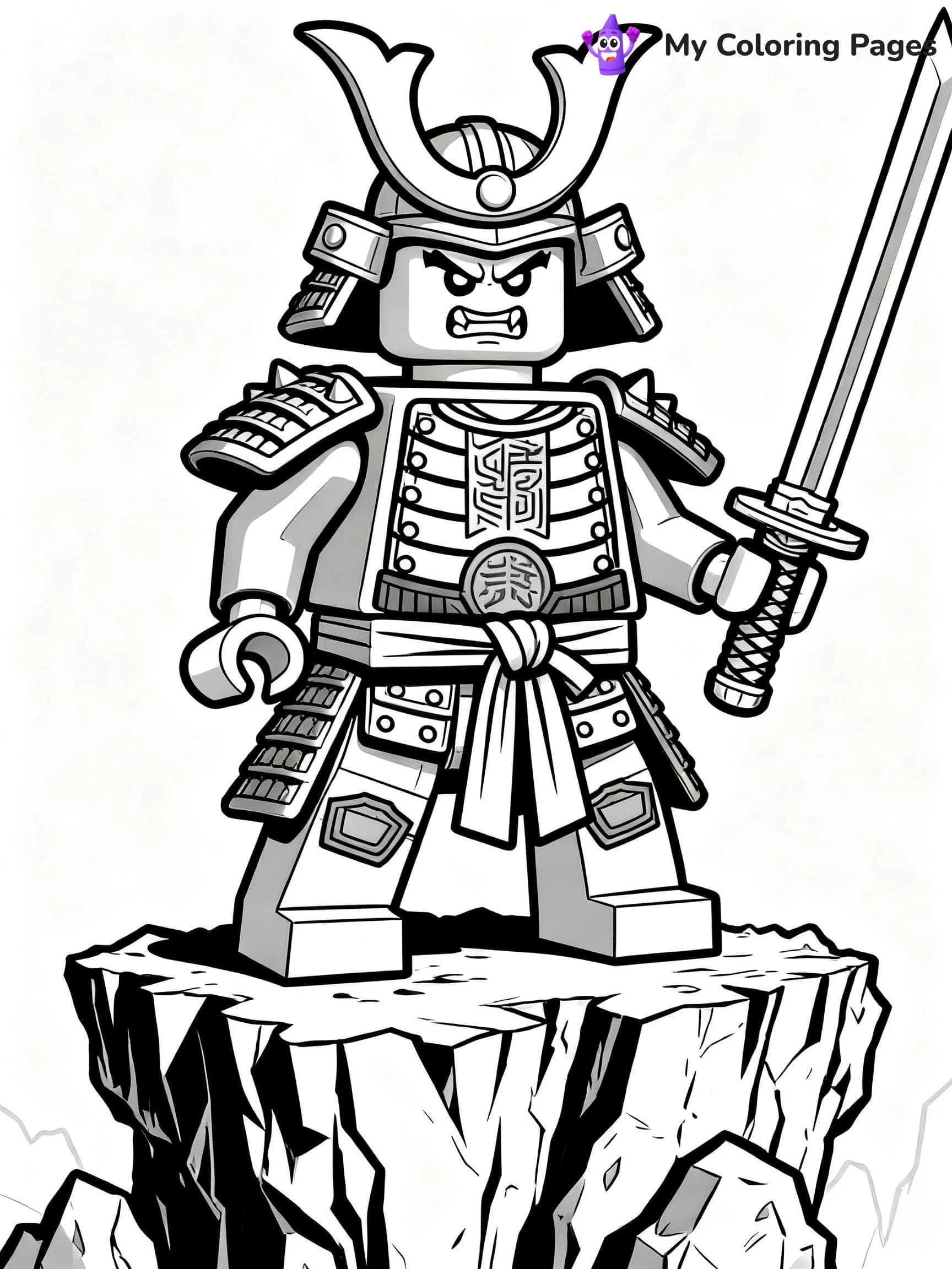 Lego Ninjago Jay Coloring Pages - 5