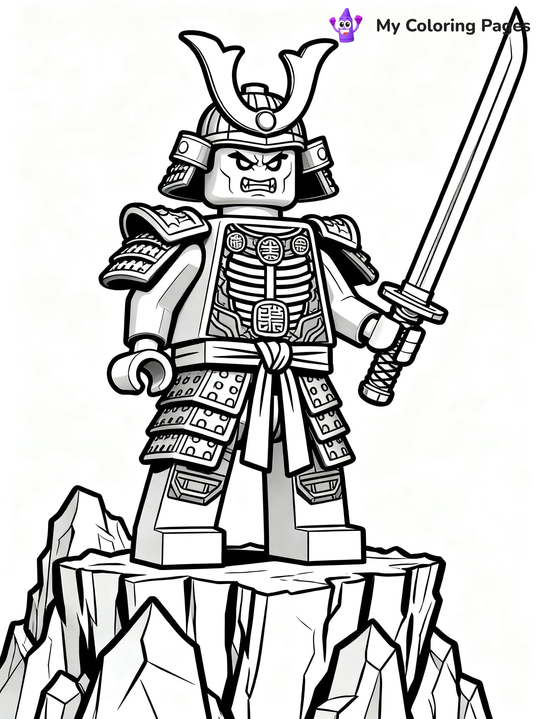 Lego Ninjago Jay Coloring Pages - 4