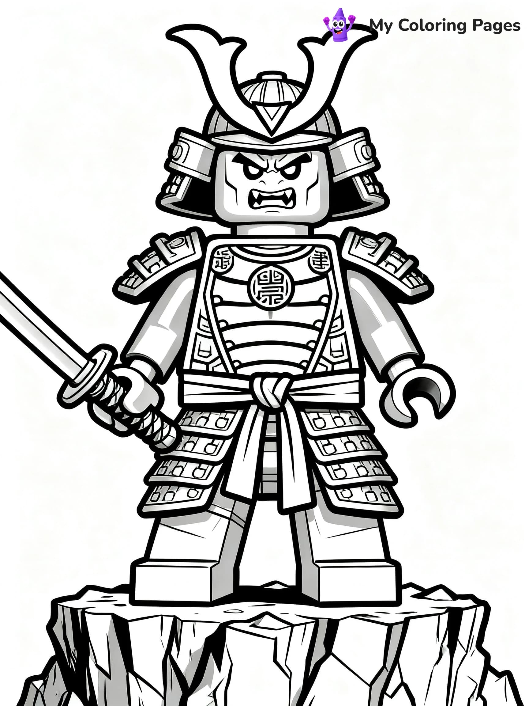 Lego Ninjago Jay Coloring Pages - 3