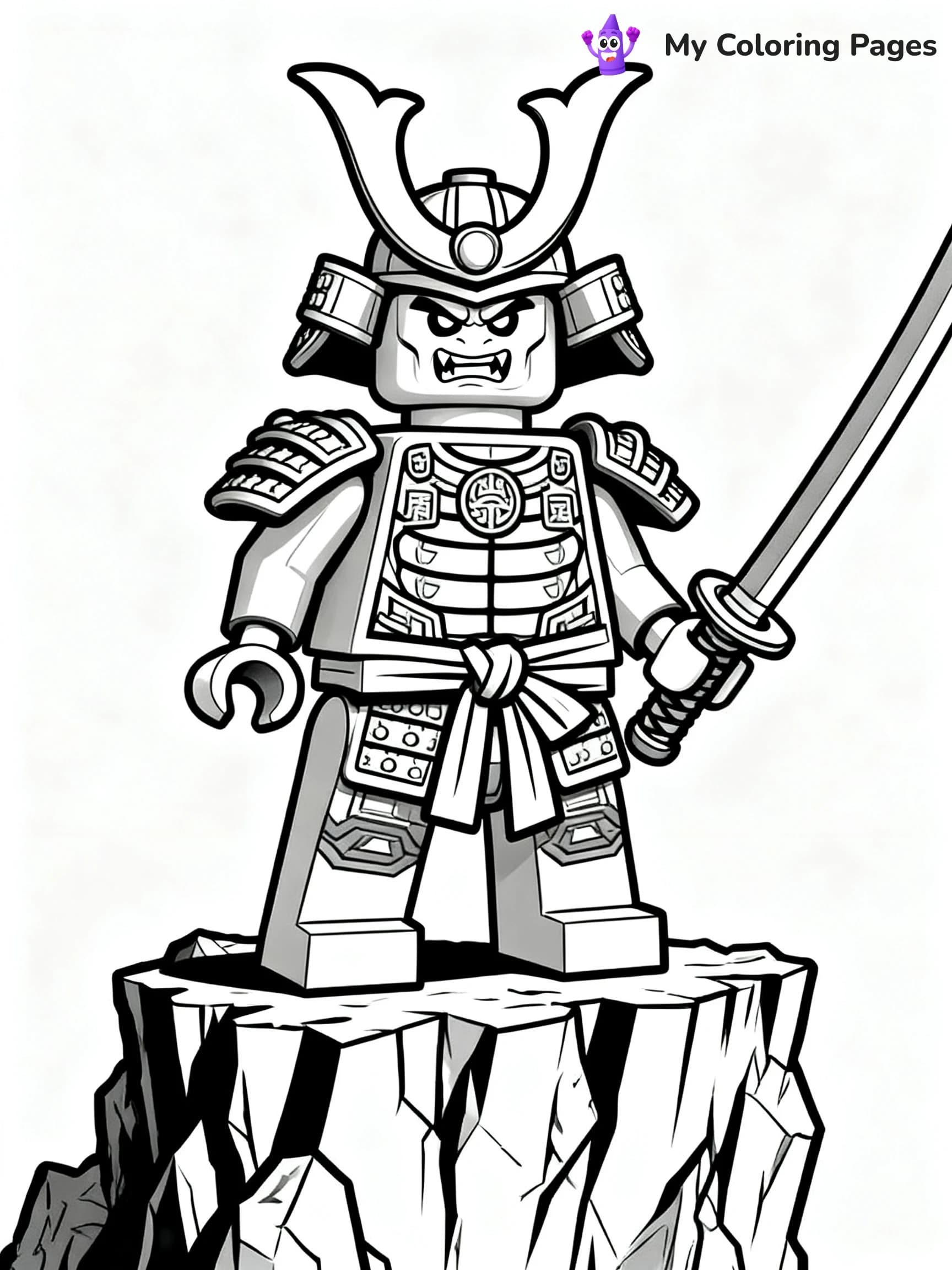 Lego Ninjago Jay Coloring Pages - 2