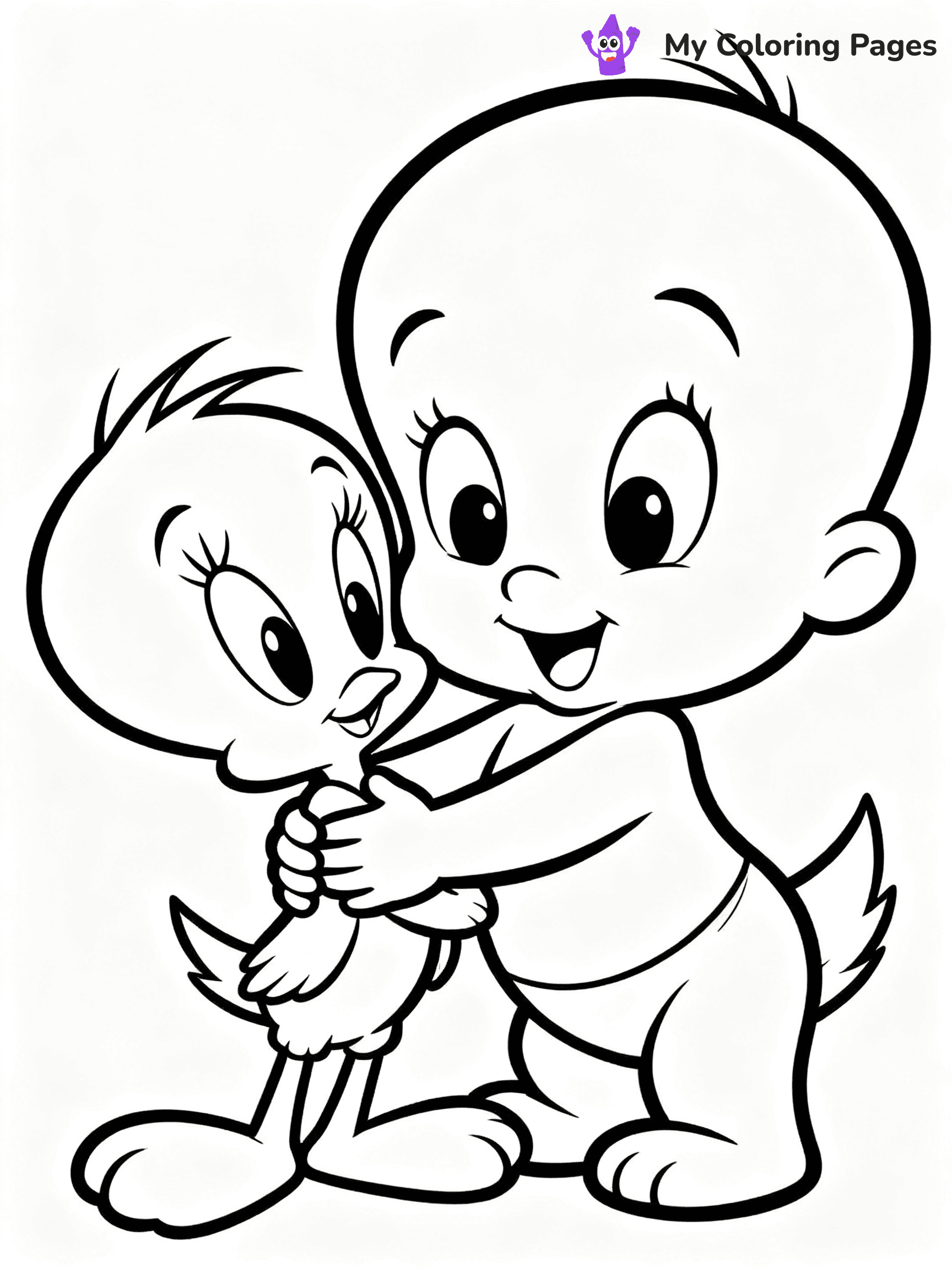Tweety Bird Coloring Pages - 28
