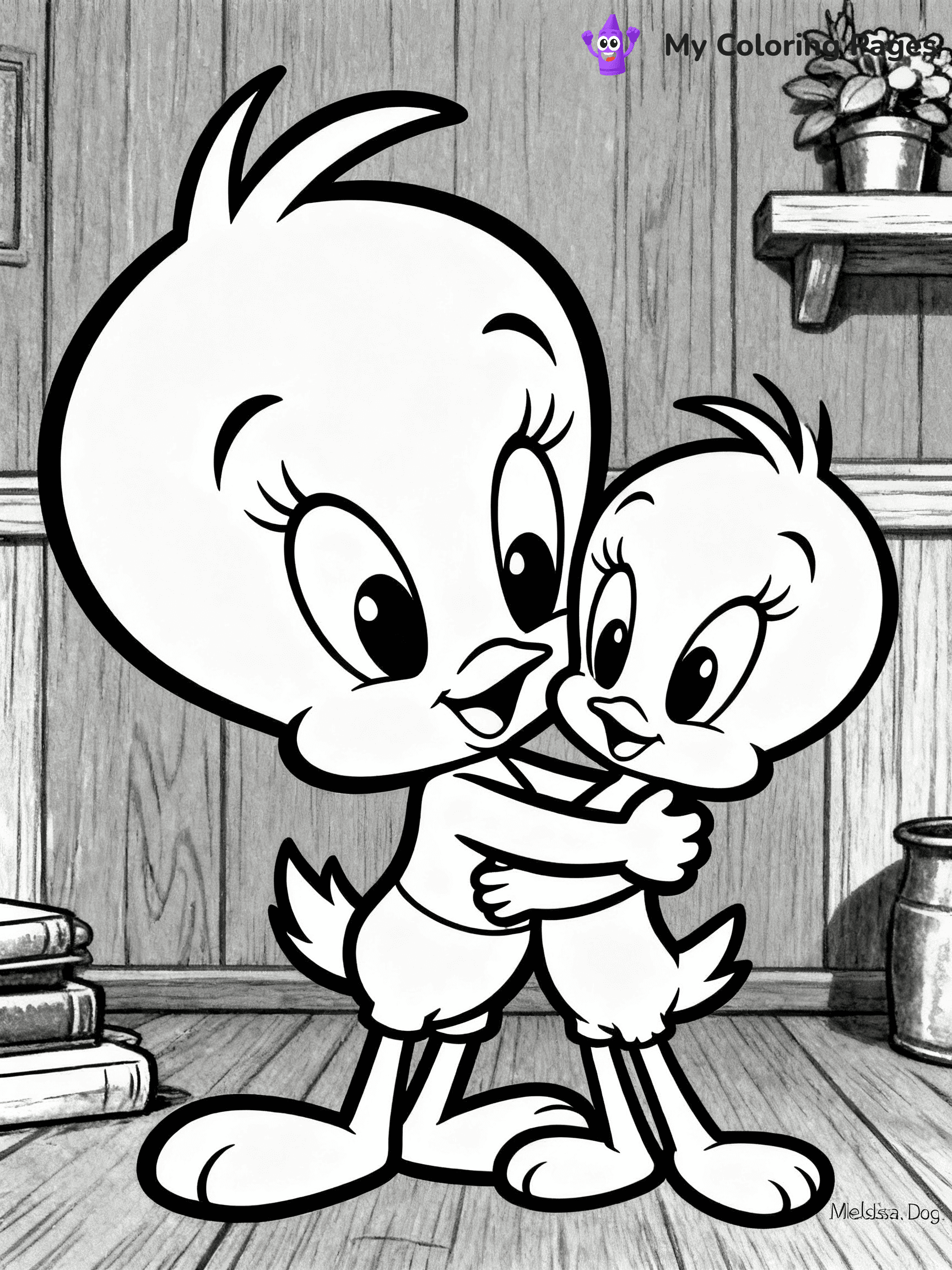 Tweety Bird Coloring Pages - 25