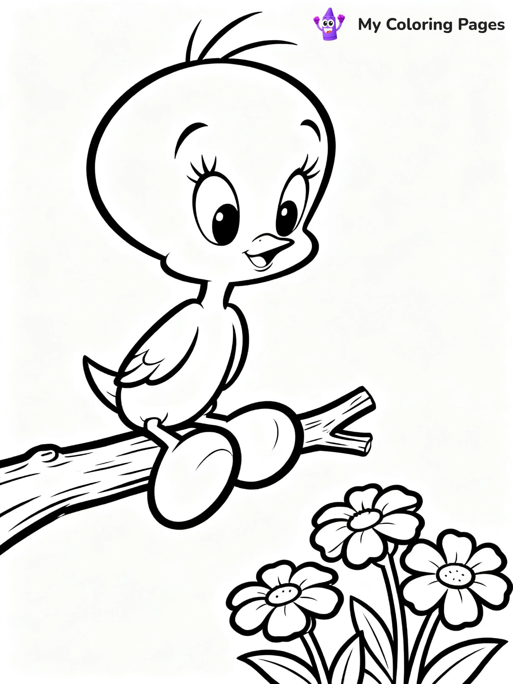 Tweety Bird Coloring Pages - 9