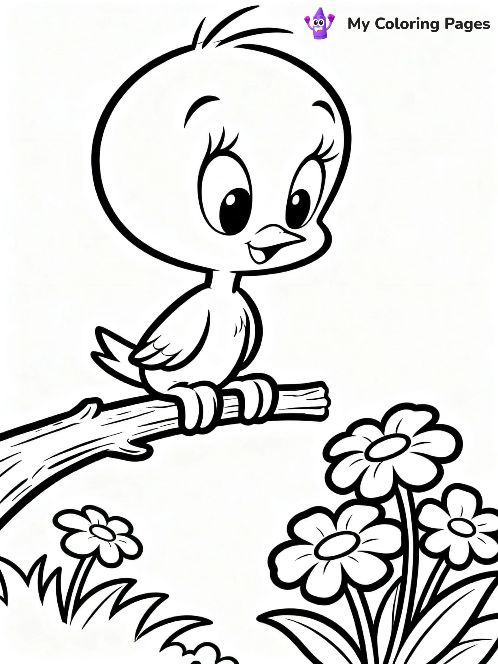 Tweety Bird Coloring Pages - 7