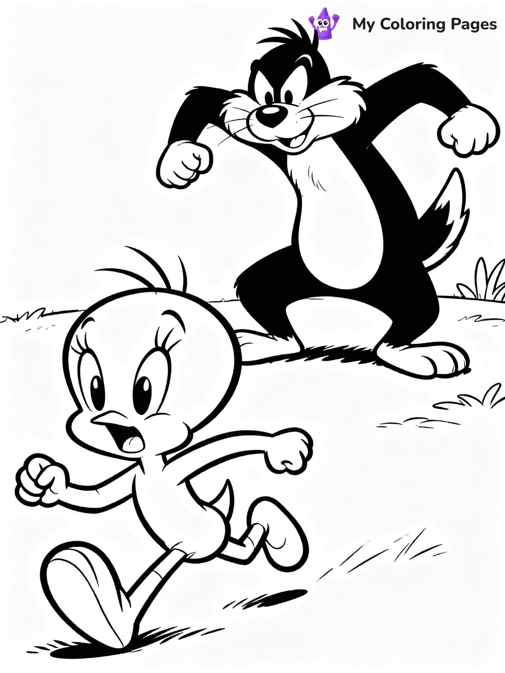 Tweety Bird Coloring Pages - 5