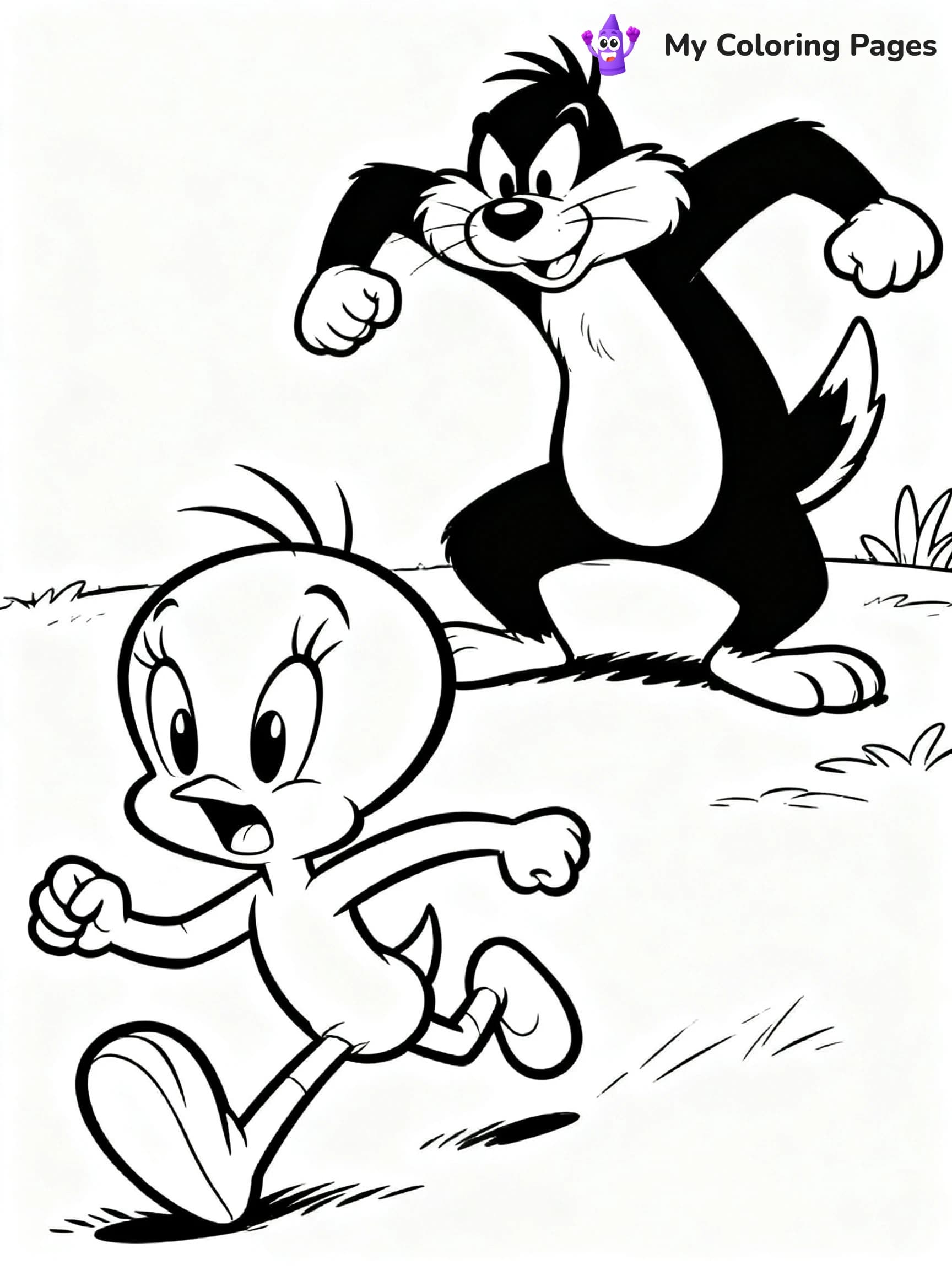Tweety Bird Coloring Pages - 5