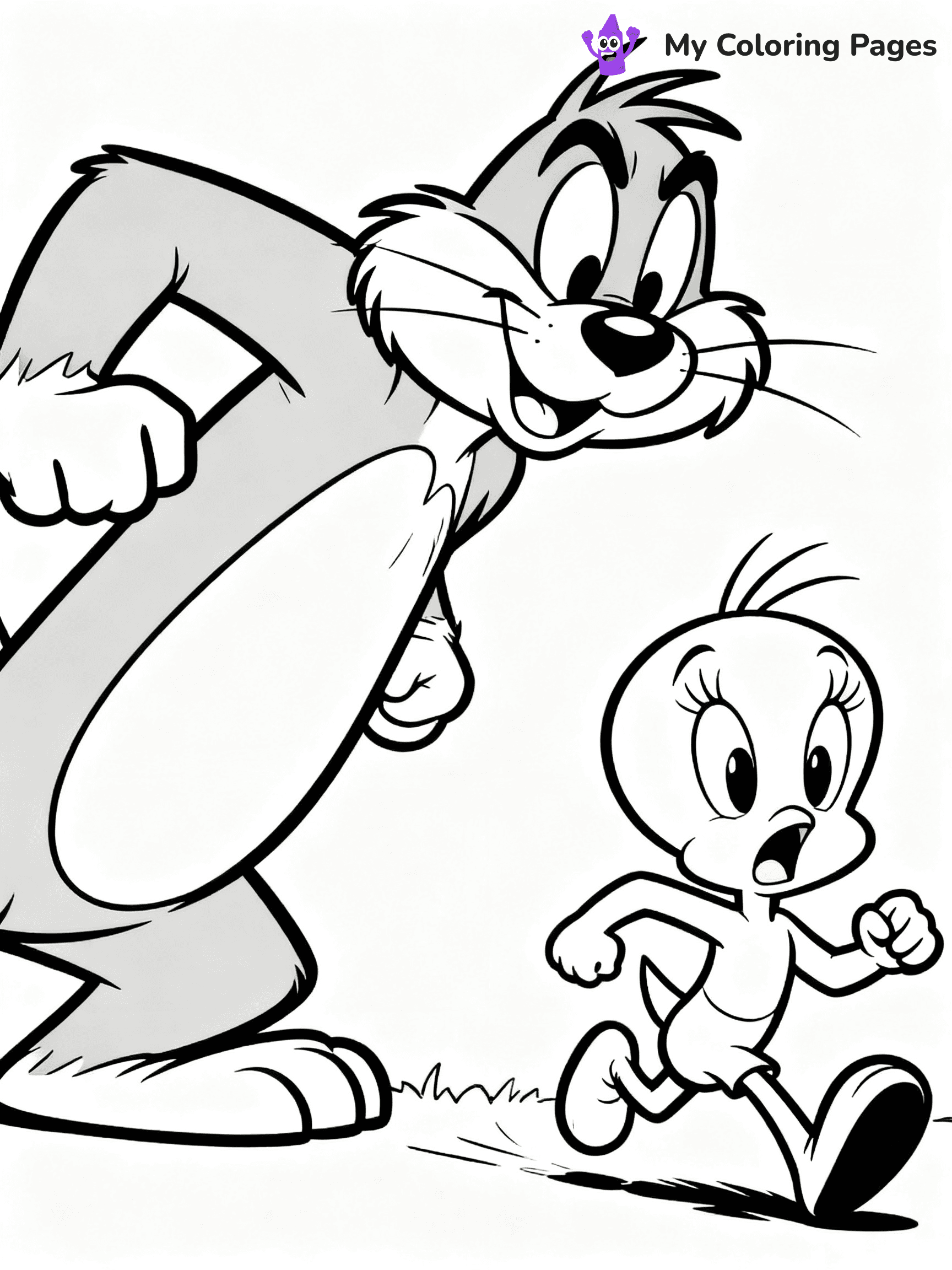 Tweety Bird Coloring Pages - 4