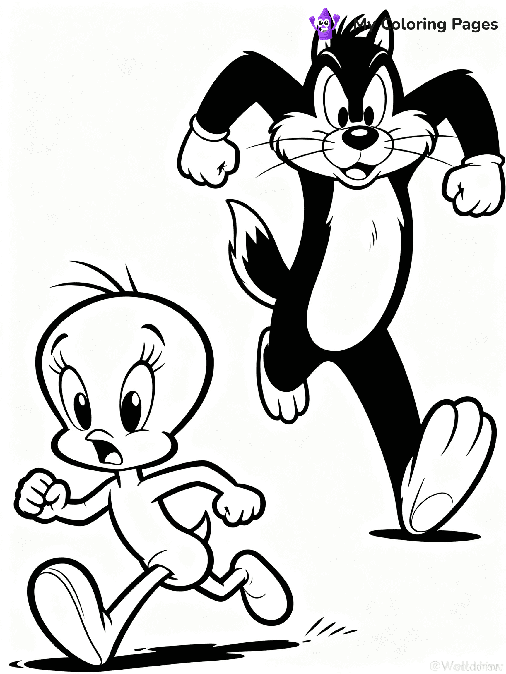 Tweety Bird Coloring Pages - 3