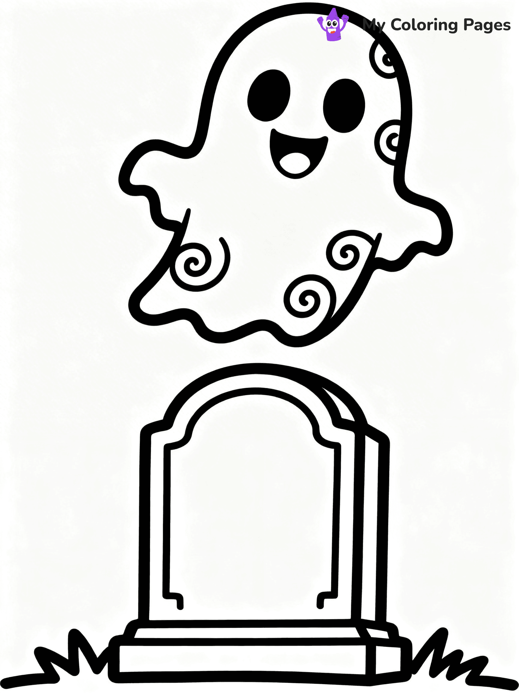 Tombstone Coloring Pages - 20