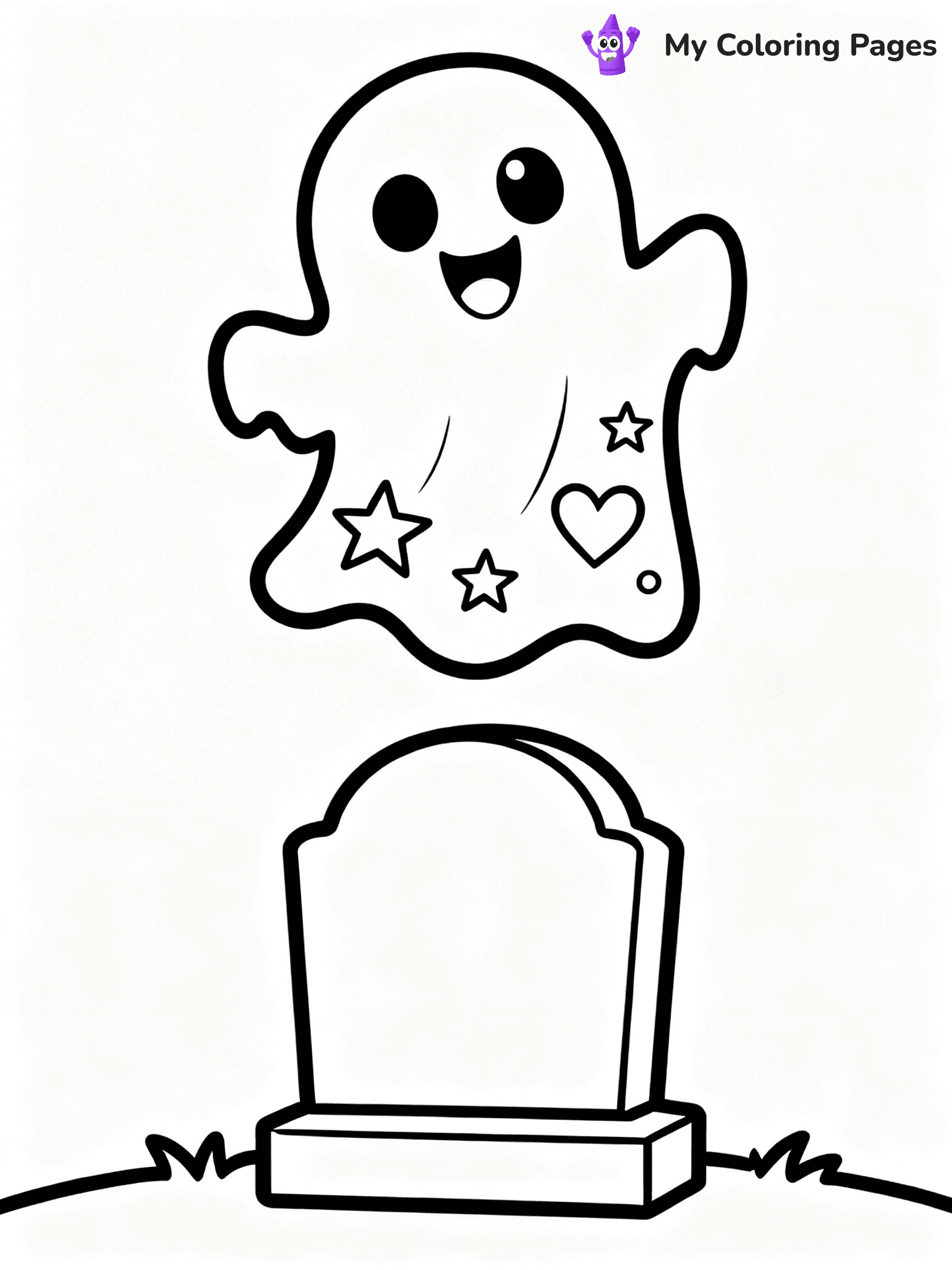 Tombstone Coloring Pages - 19