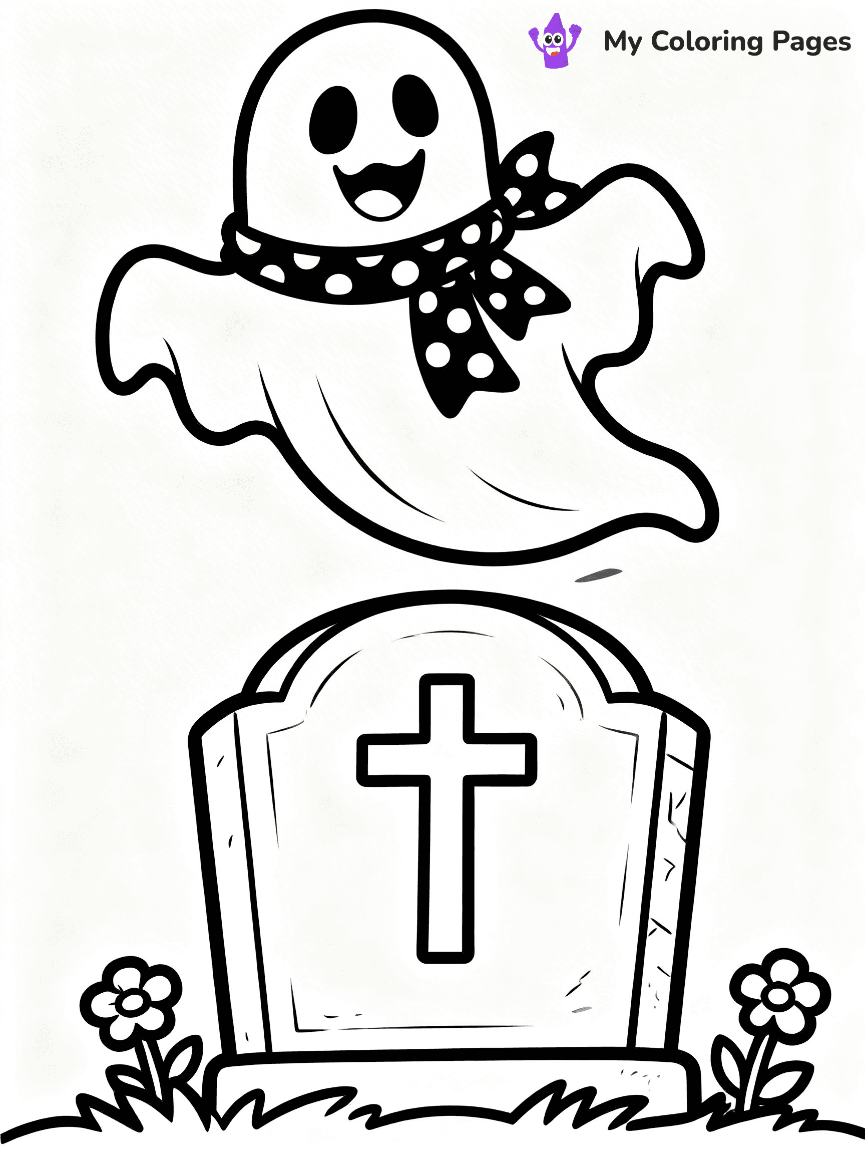 Tombstone Coloring Pages - 15