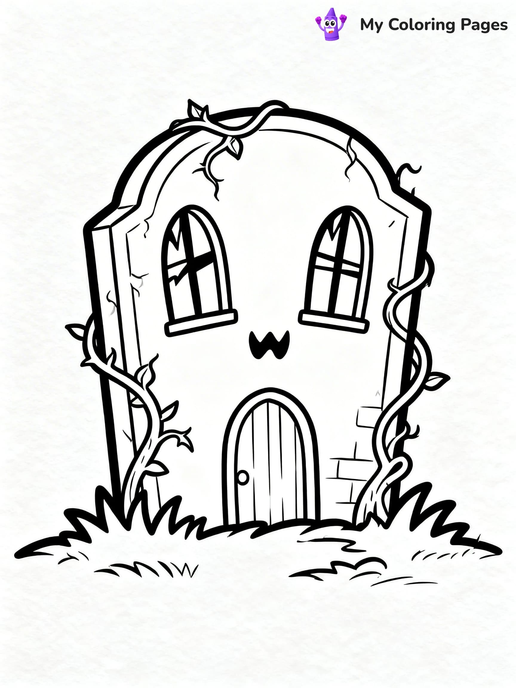 Tombstone Coloring Pages - 8