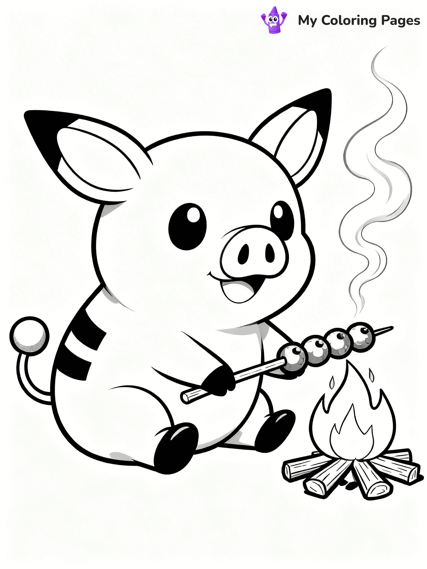 Pokemon Black And White Coloring Pages - 16
