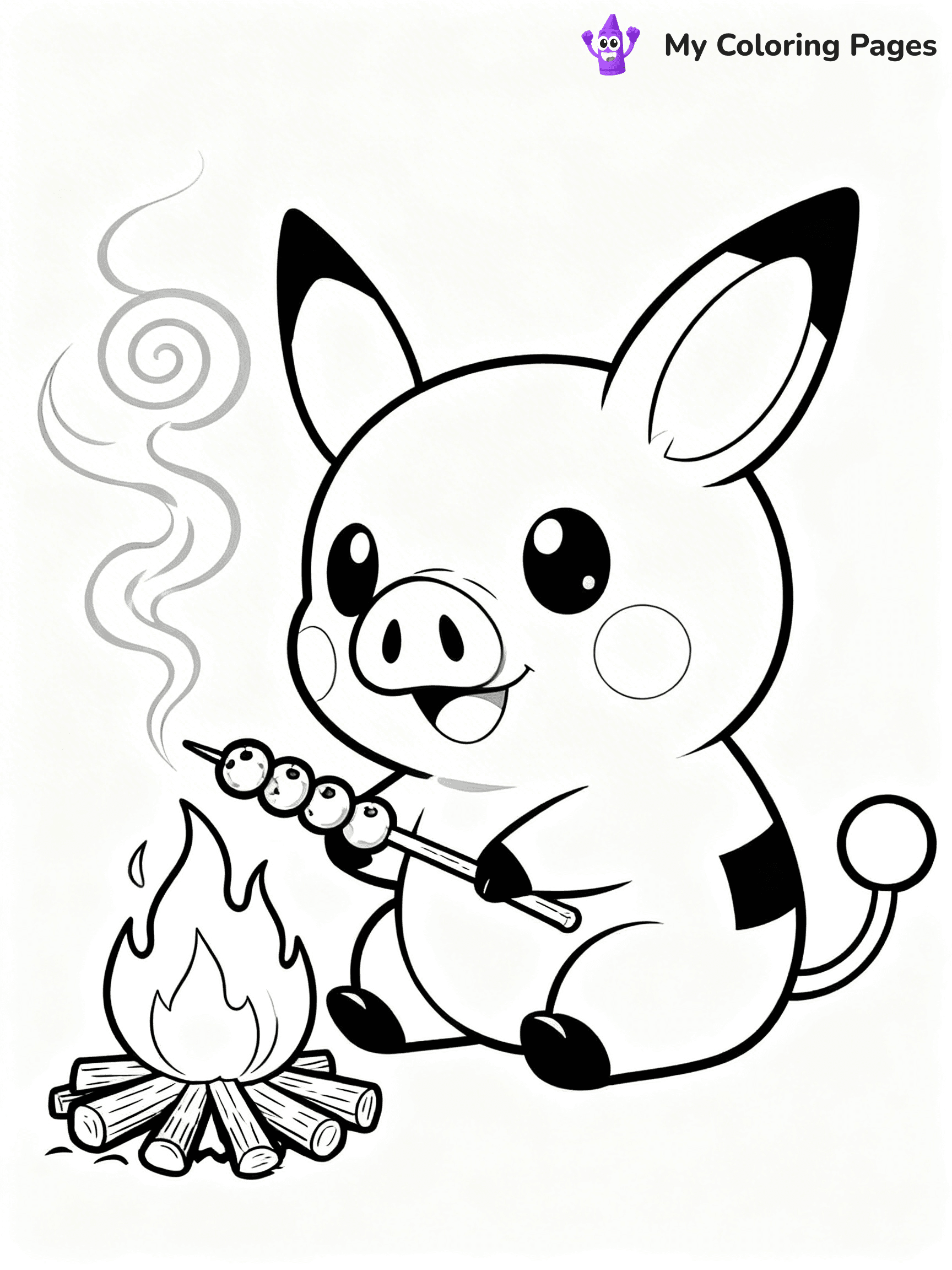 Pokemon Black And White Coloring Pages - 15