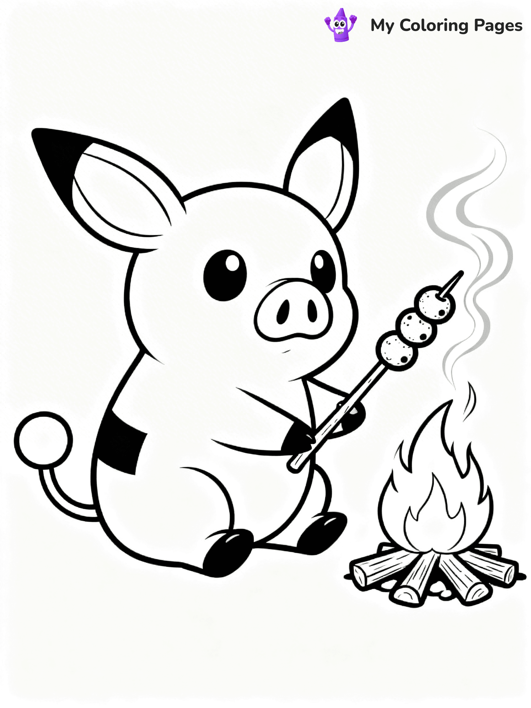 Pokemon Black And White Coloring Pages - 12