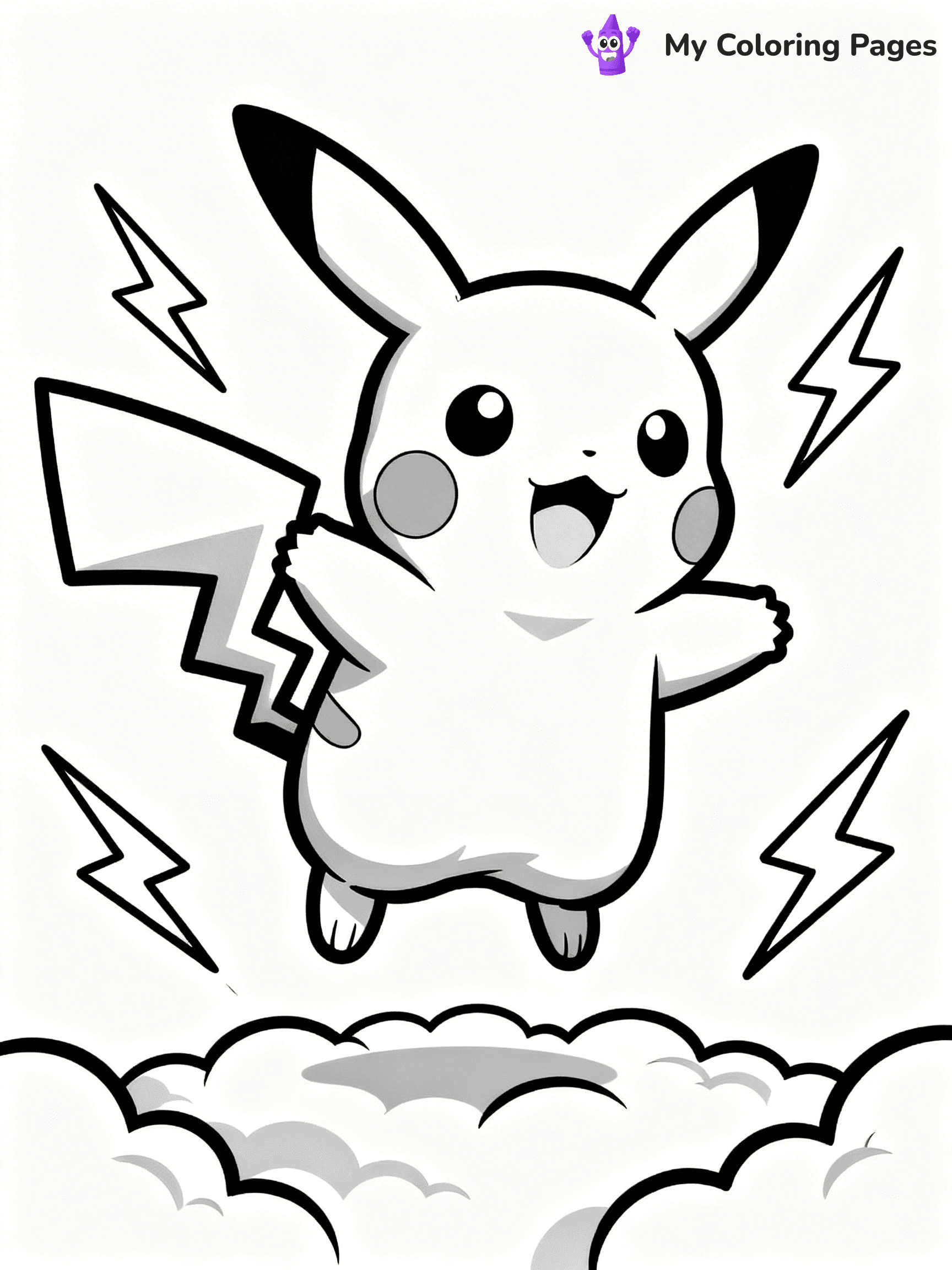 Pokemon Black And White Coloring Pages - 9