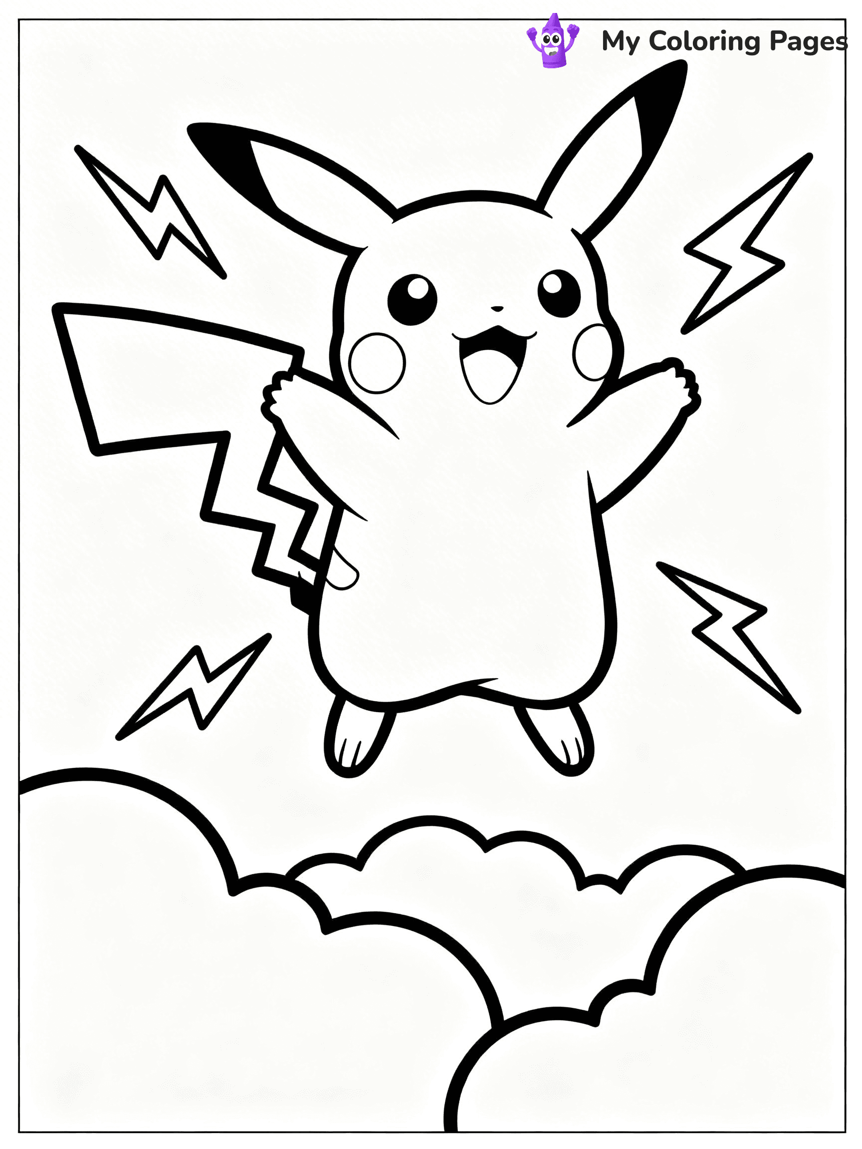 Pokemon Black And White Coloring Pages - 8