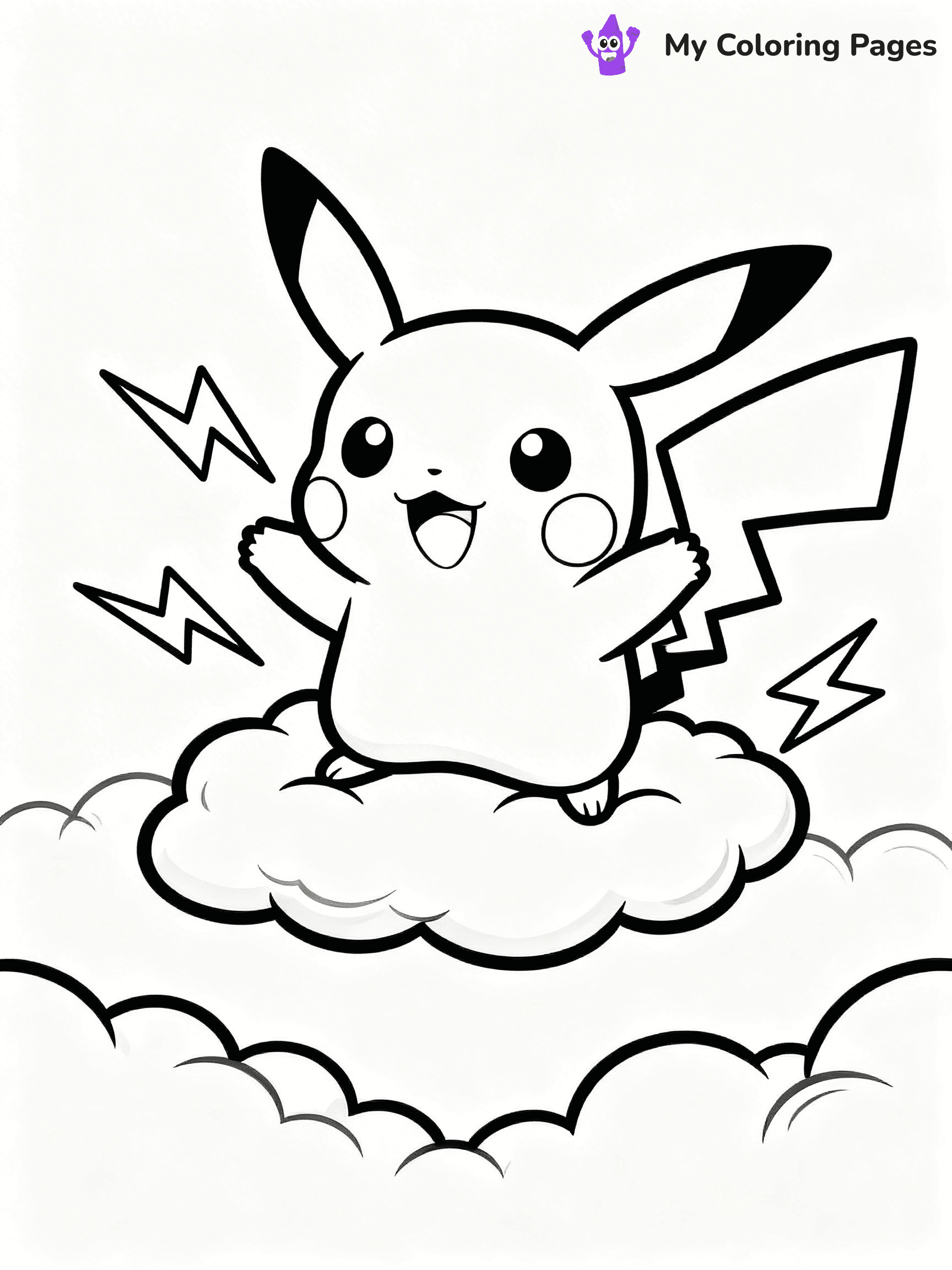Pokemon Black And White Coloring Pages - 7
