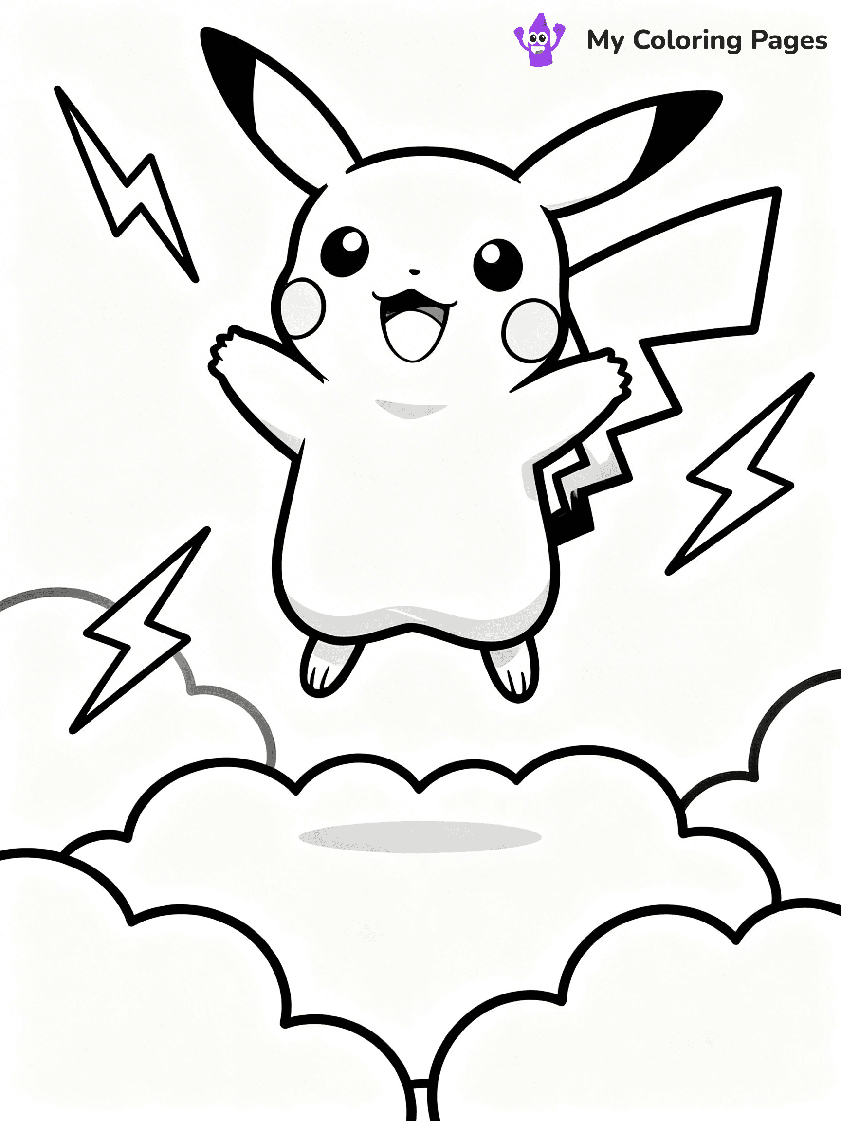 Pokemon Black And White Coloring Pages - 6