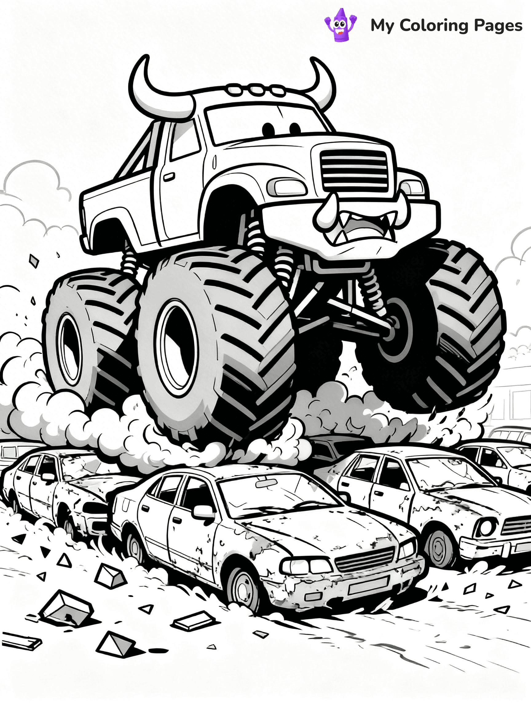El Toro Loco Coloring Pages - 33