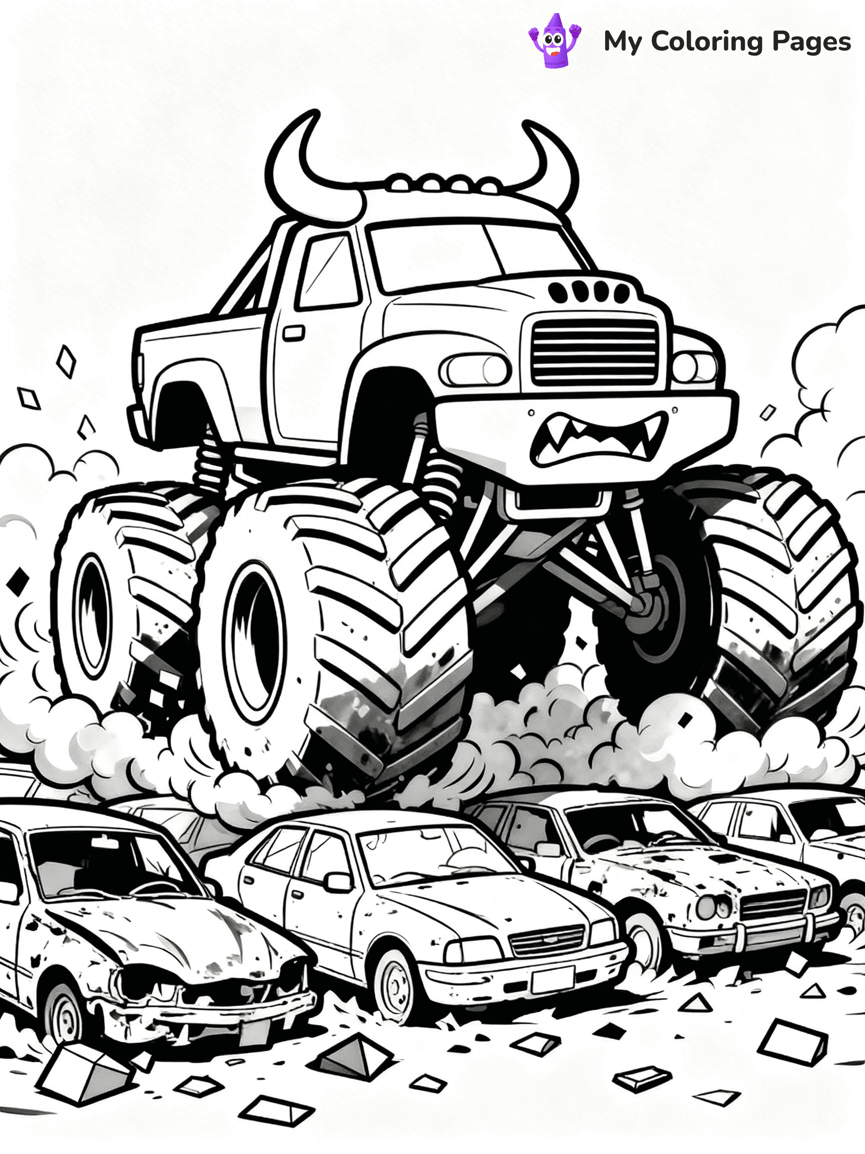 El Toro Loco Coloring Pages - 32