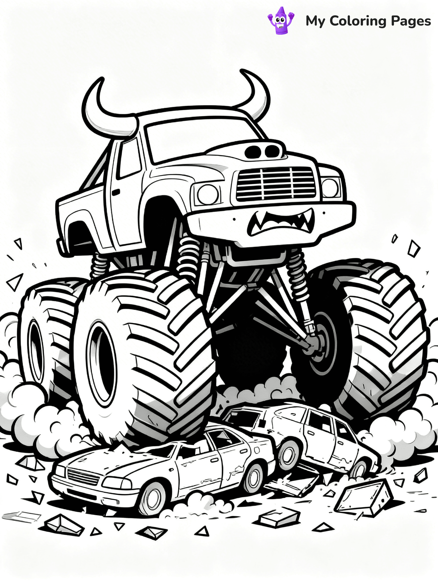 El Toro Loco Coloring Pages - 31