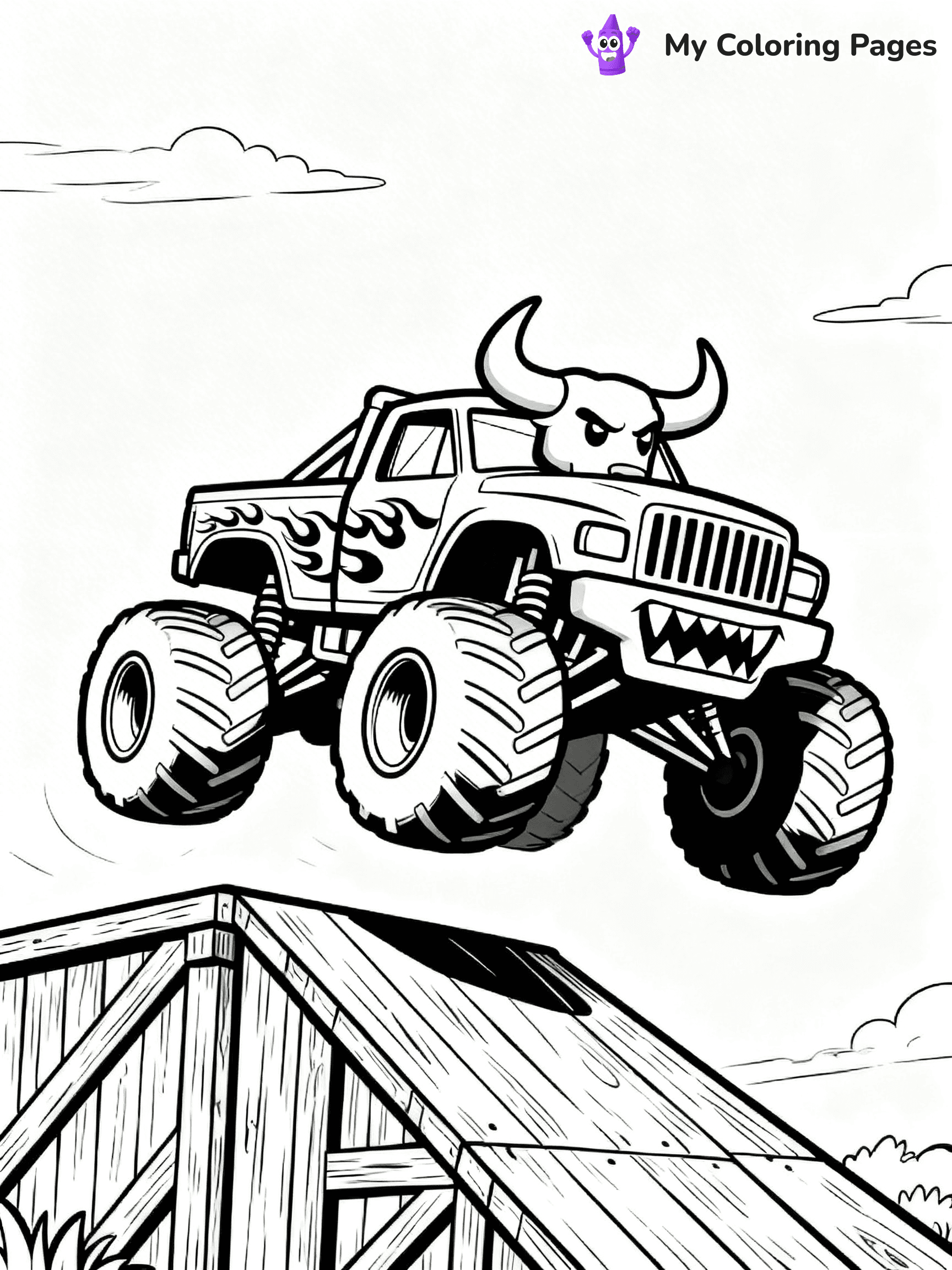El Toro Loco Coloring Pages - 30