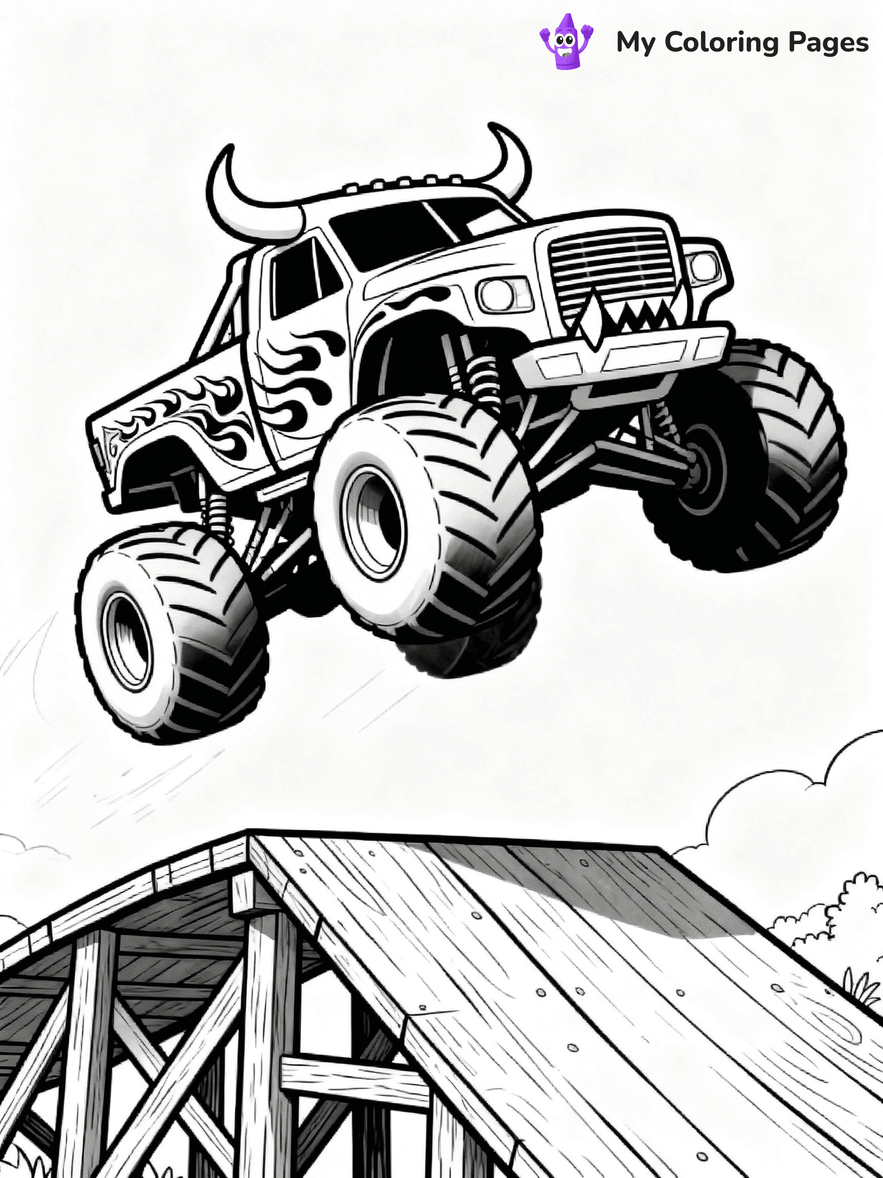 El Toro Loco Coloring Pages - 29