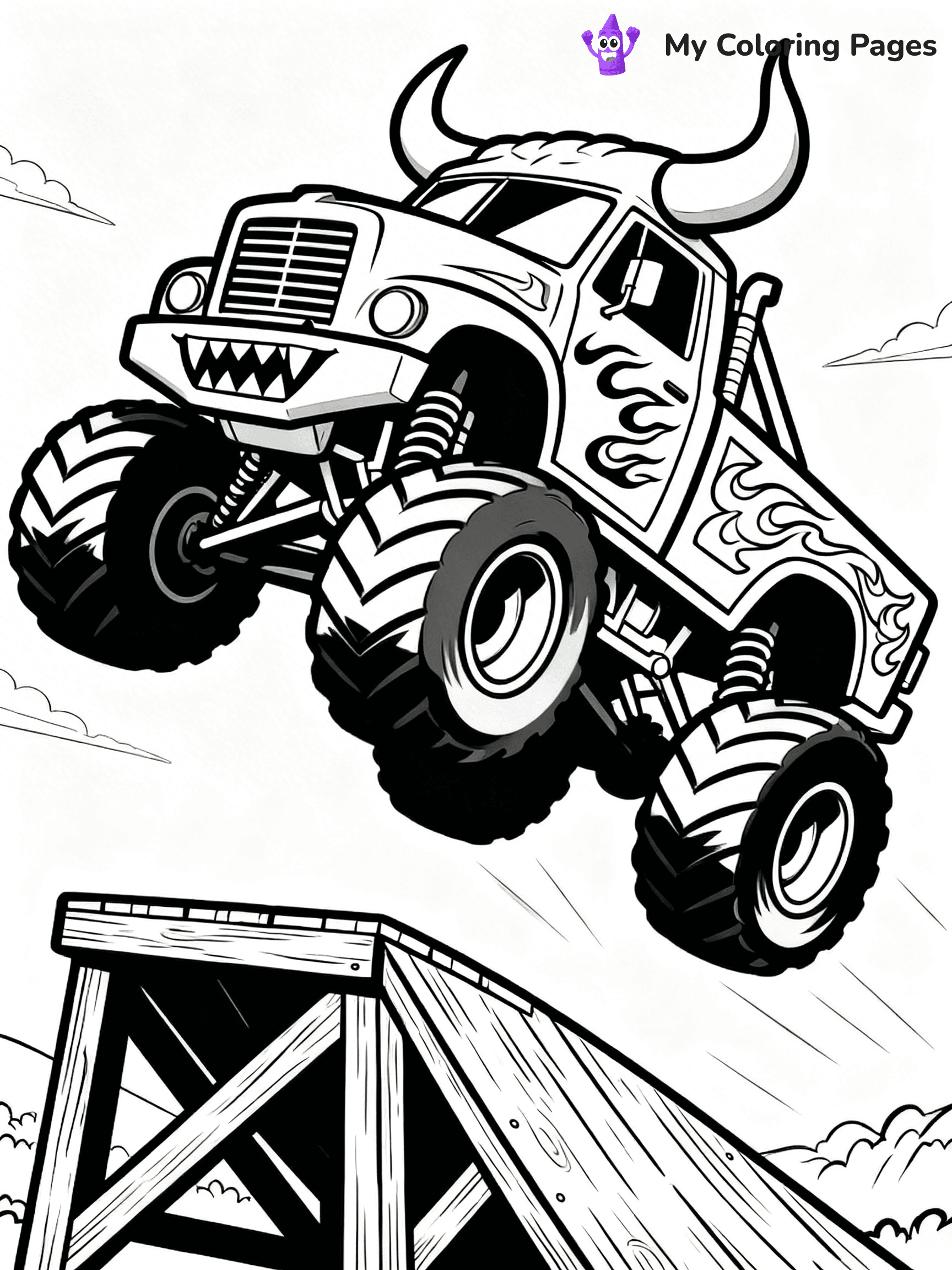 El Toro Loco Coloring Pages - 27