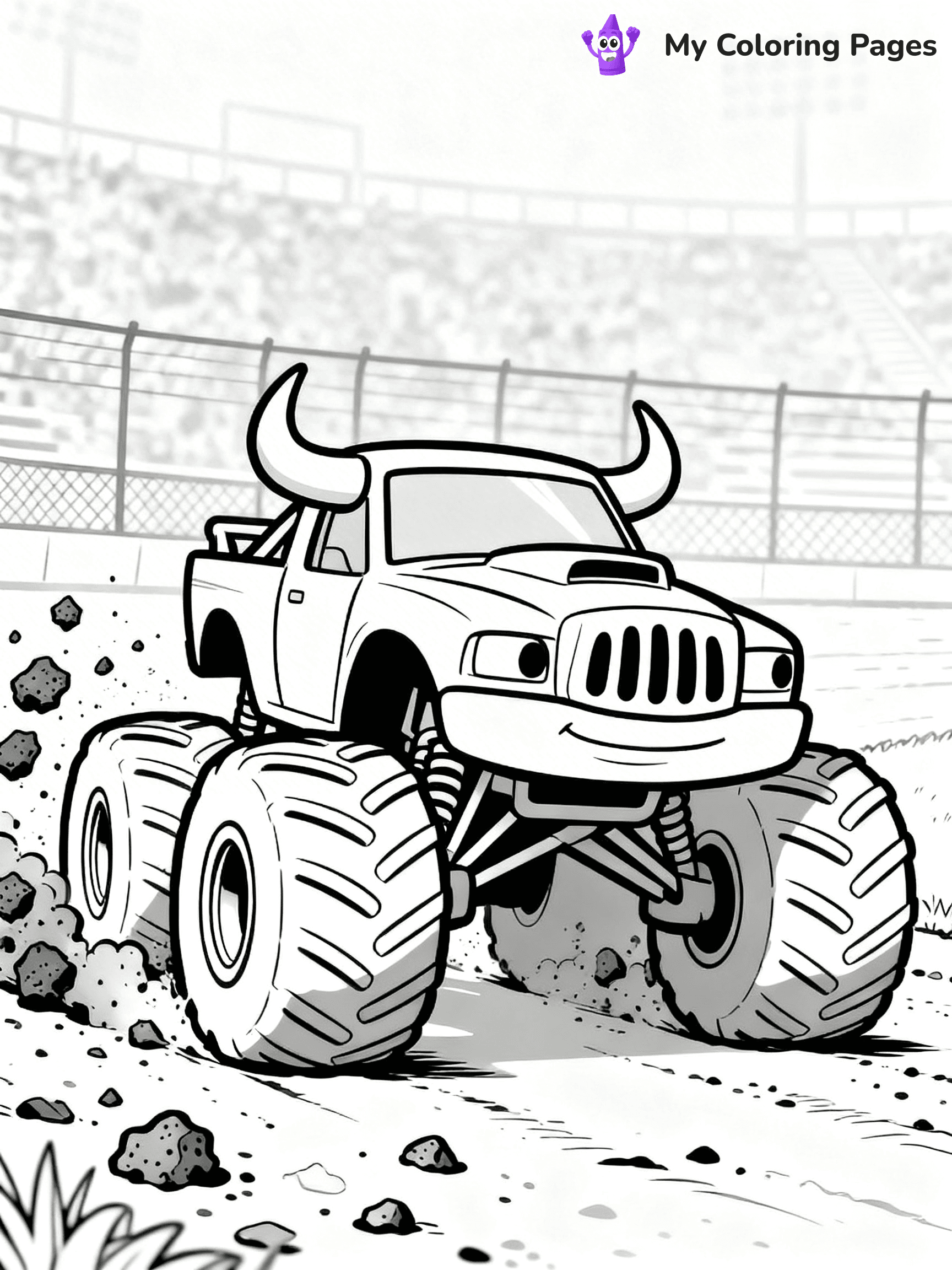 El Toro Loco Coloring Pages - 24