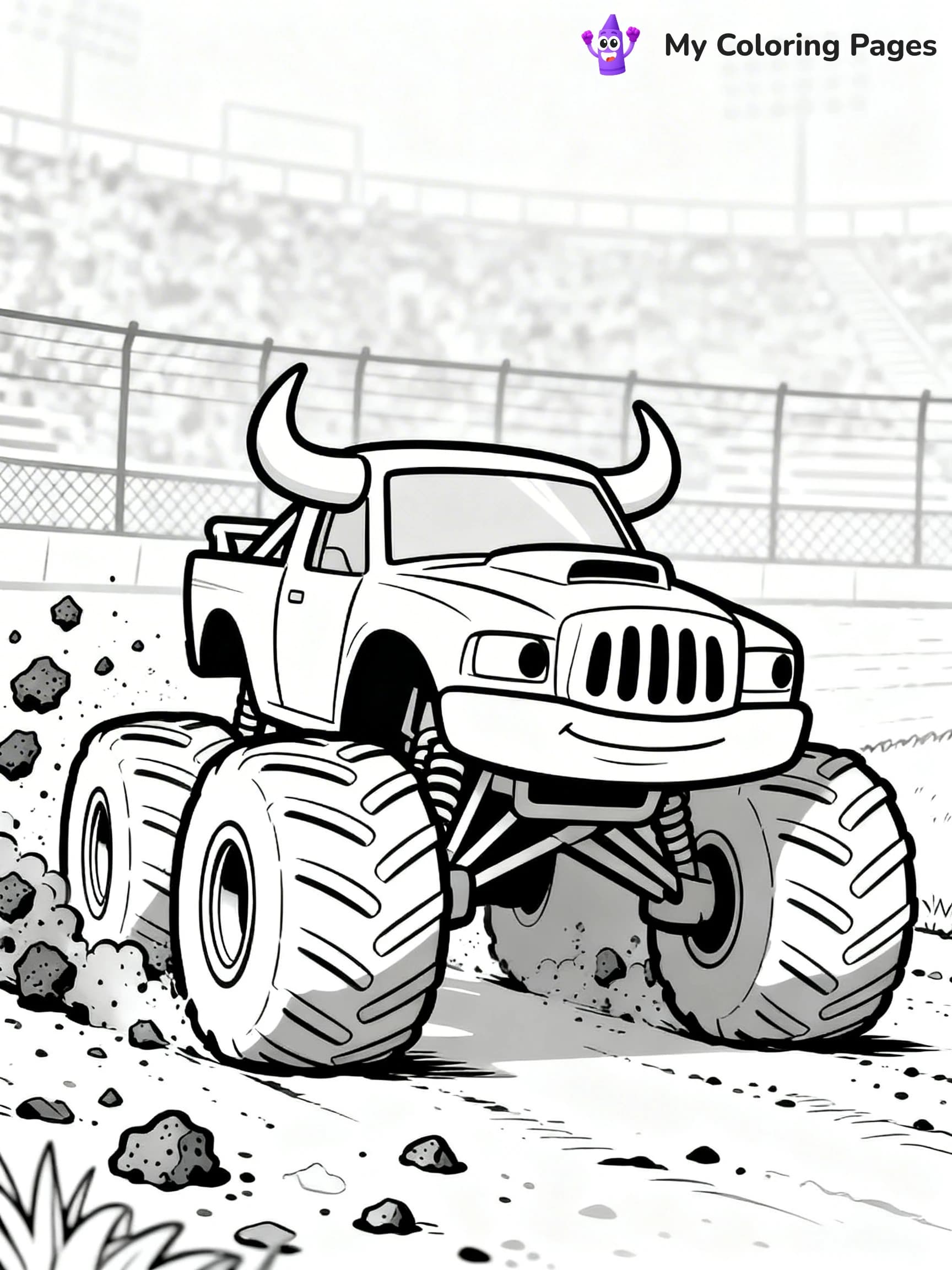 El Toro Loco Coloring Pages - 24