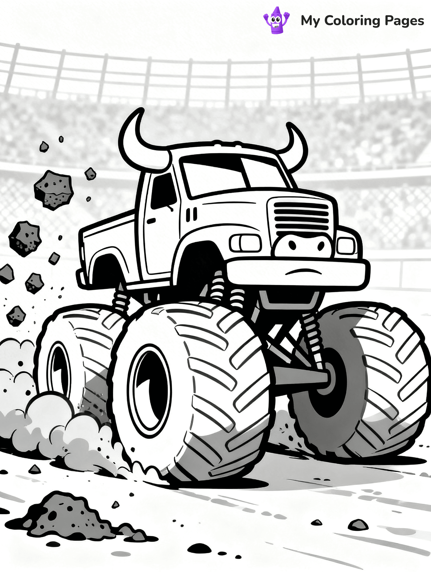 El Toro Loco Coloring Pages - 22