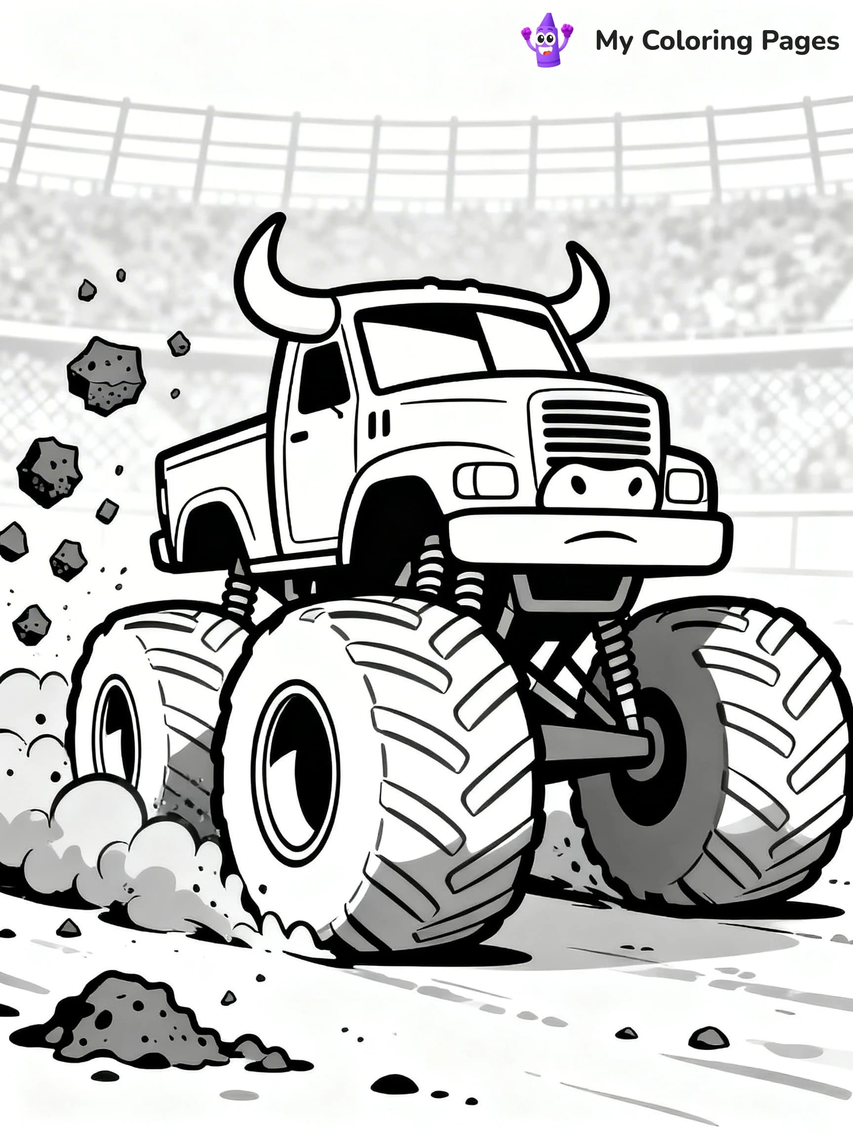 El Toro Loco Coloring Pages - 22