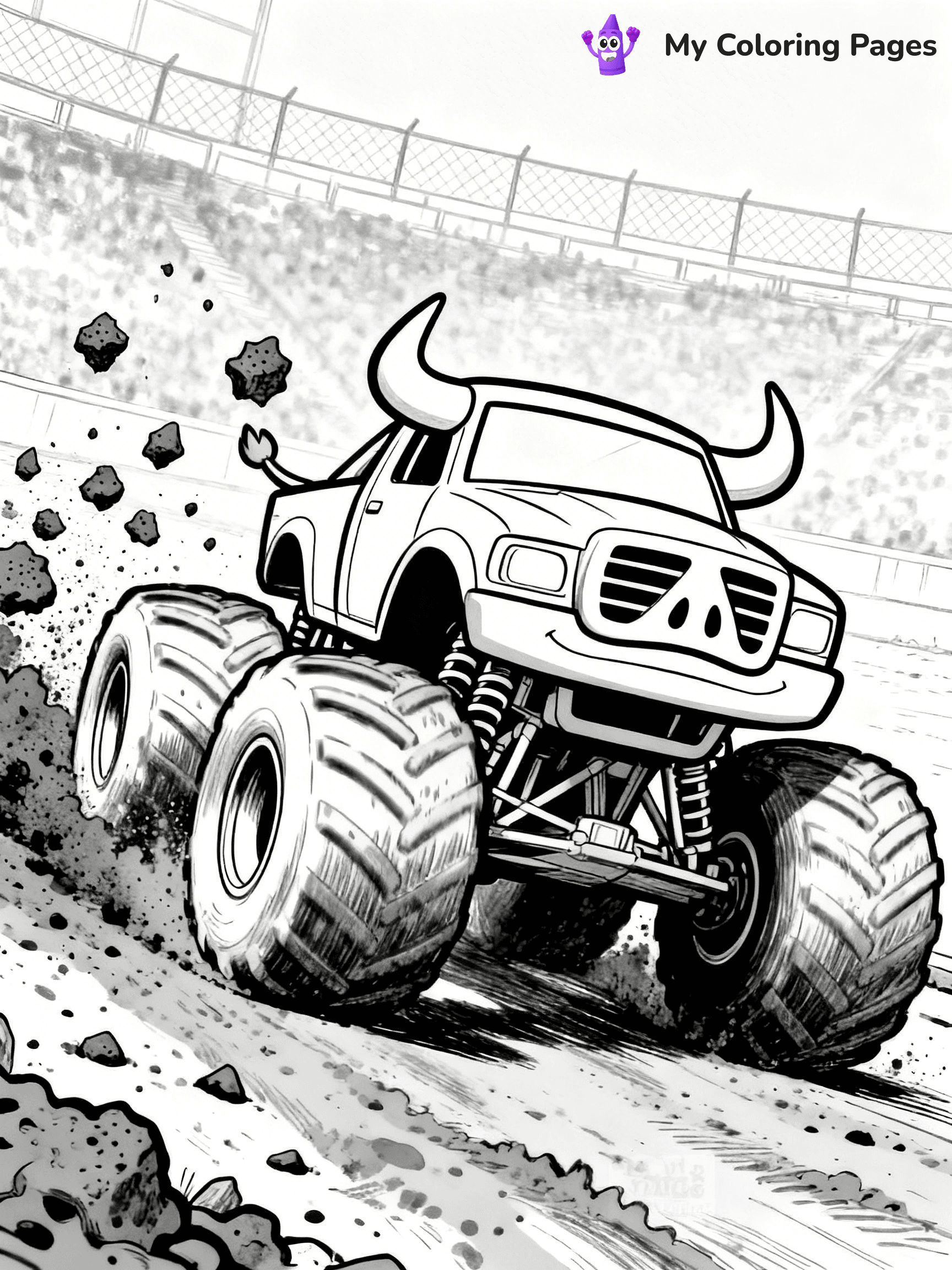 El Toro Loco Coloring Pages - 21