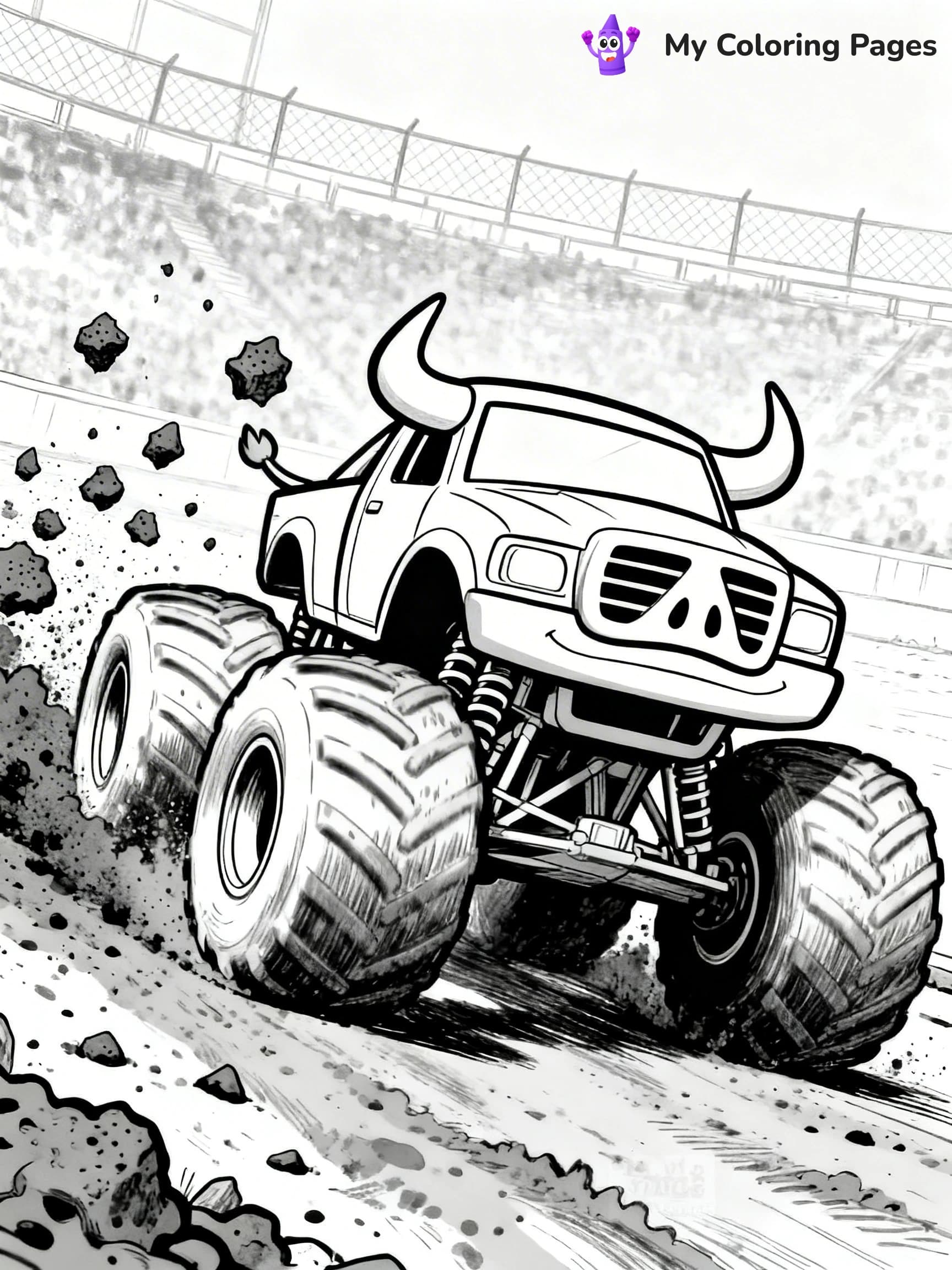 El Toro Loco Coloring Pages - 21