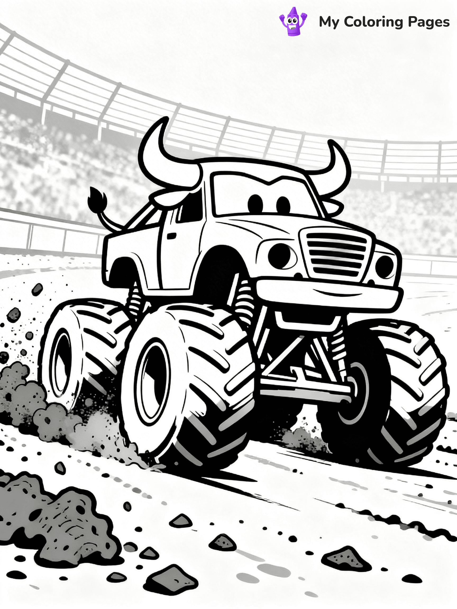El Toro Loco Coloring Pages - 20
