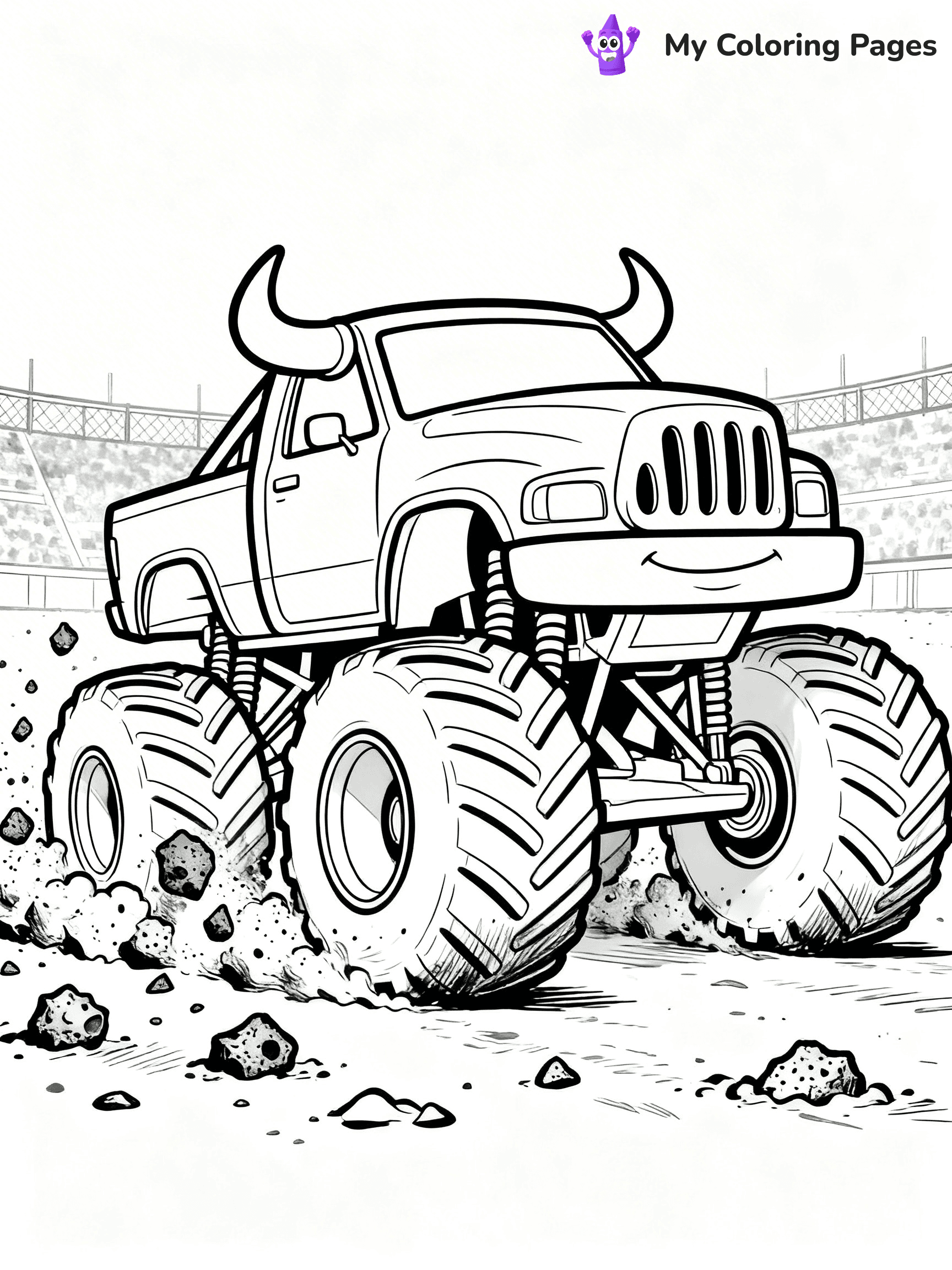El Toro Loco Coloring Pages - 19