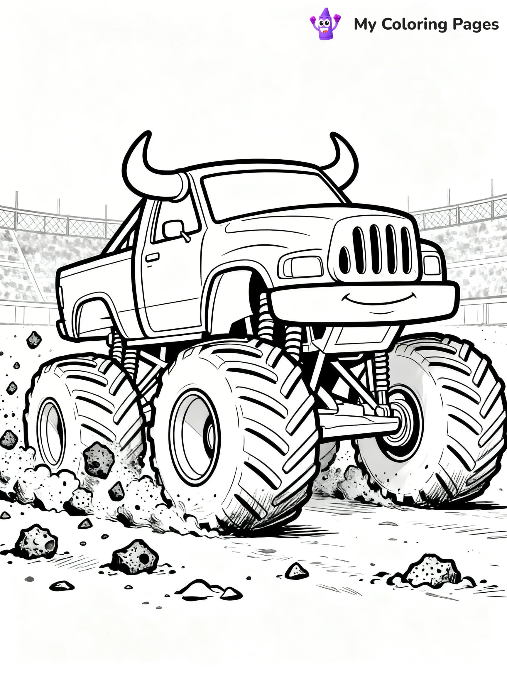 El Toro Loco Coloring Pages - 19
