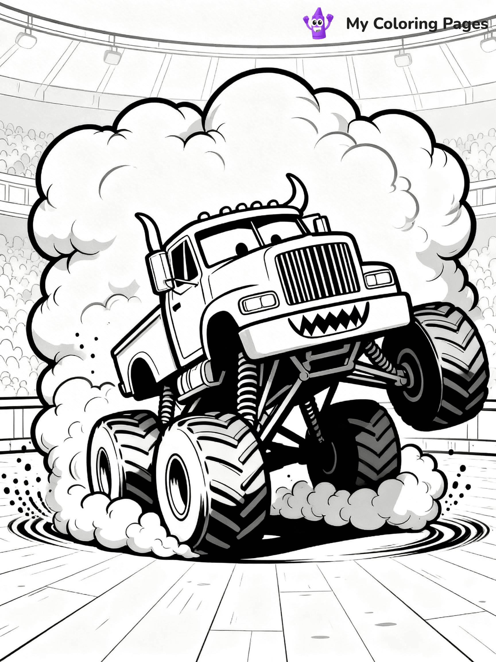 El Toro Loco Coloring Pages - 17