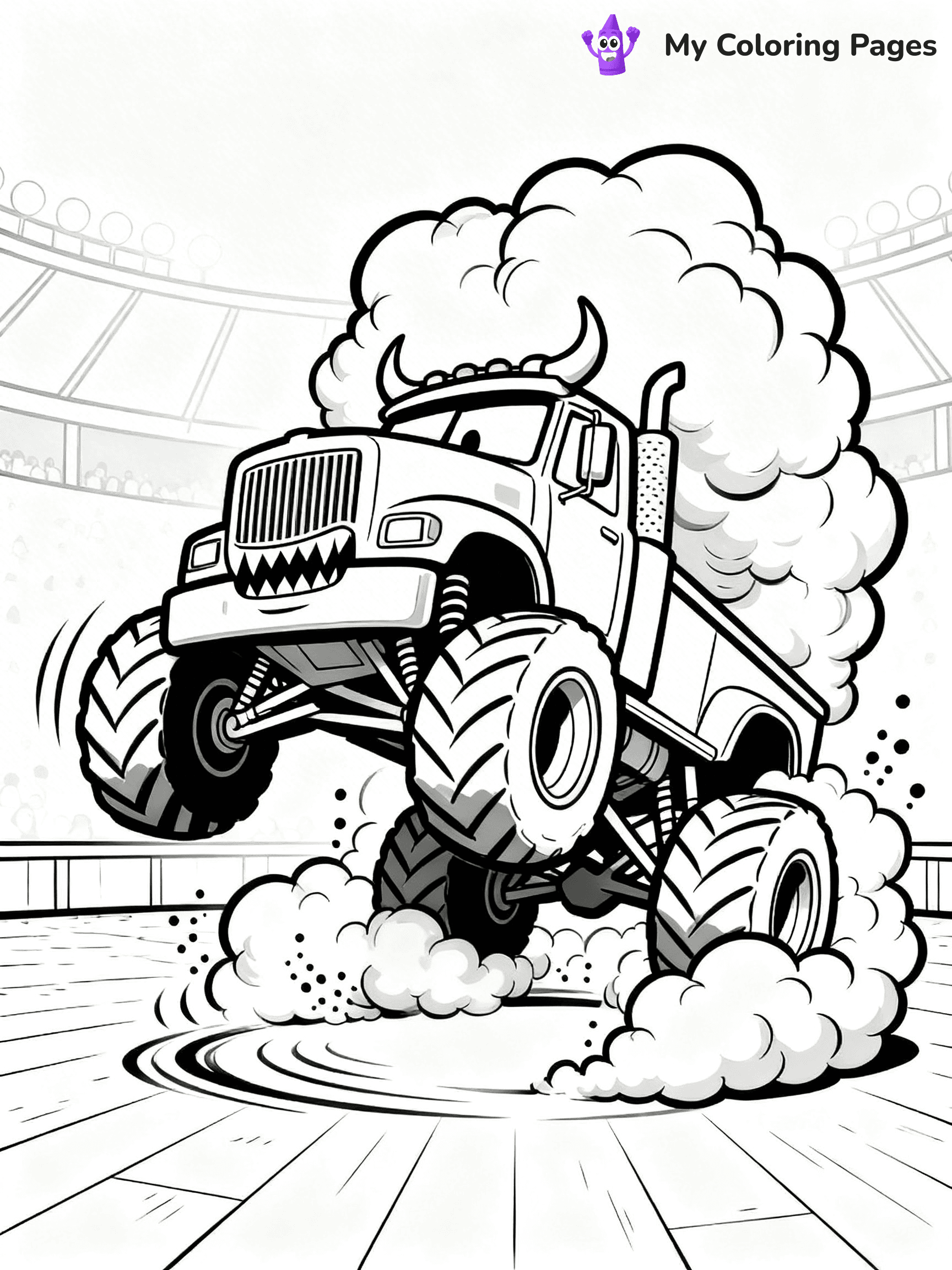 El Toro Loco Coloring Pages - 16